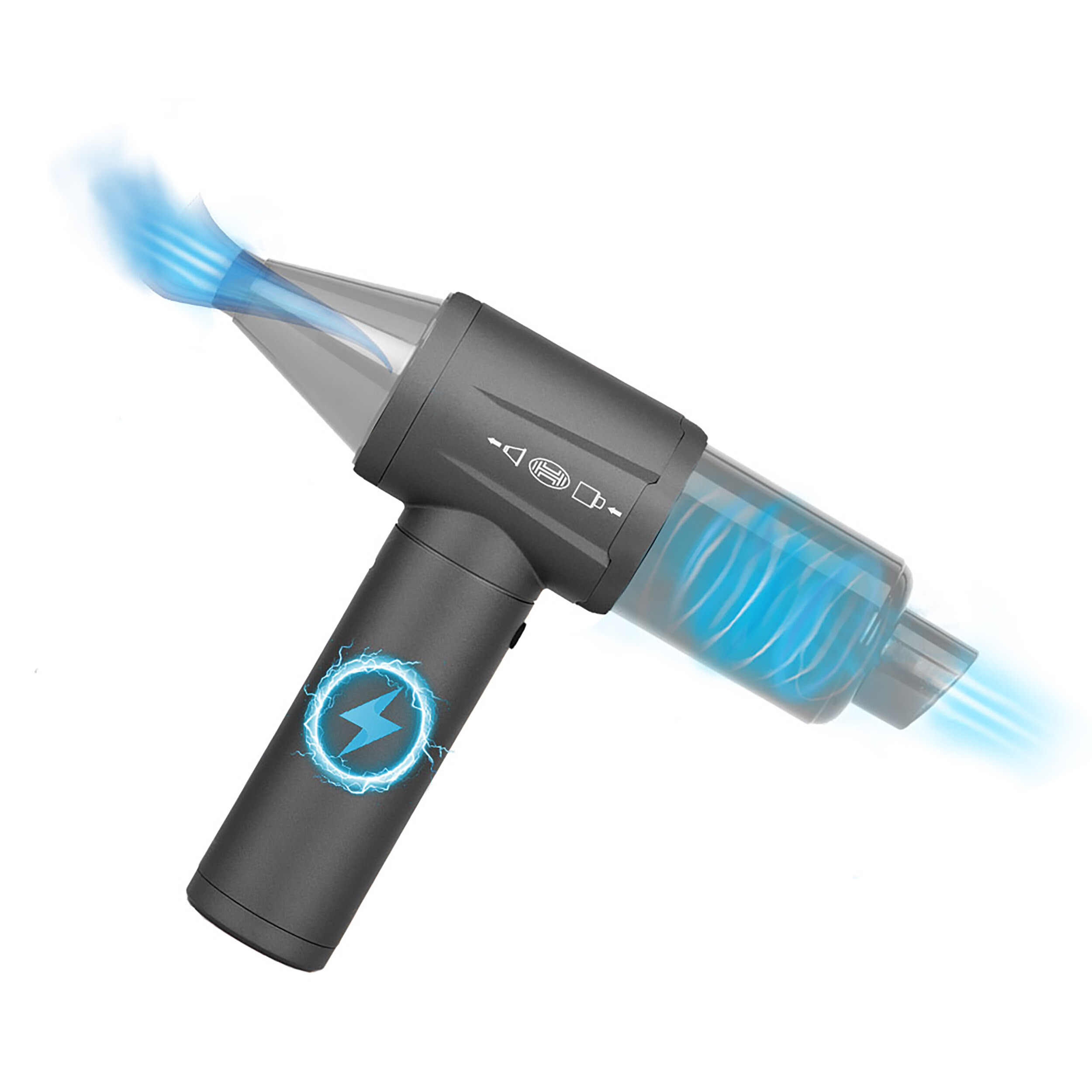 Premium Akku Staubsauger 6.000 Pa | HEYNER® 2in1 VacuDuster Pro