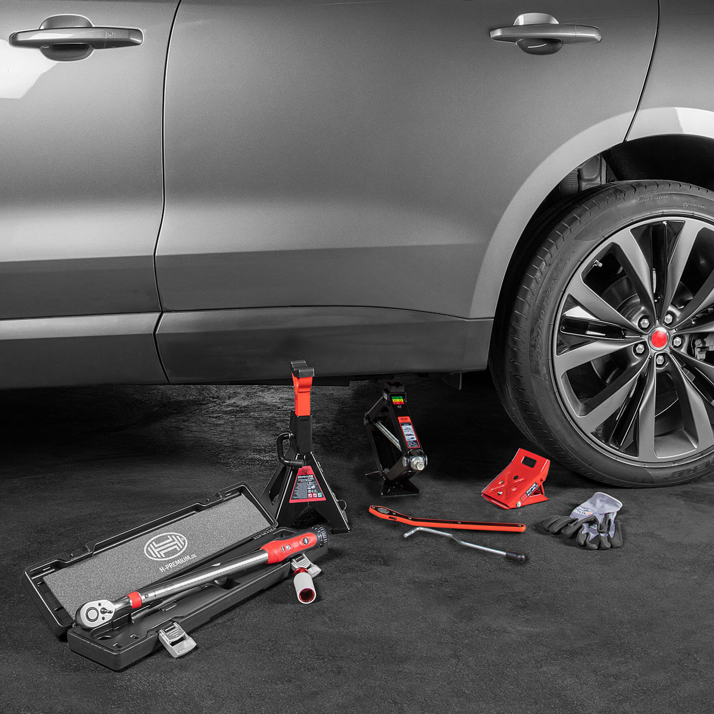 Premium Scherenwagenheber 0,8 t | HEYNER® Ultra Lift XS PRO