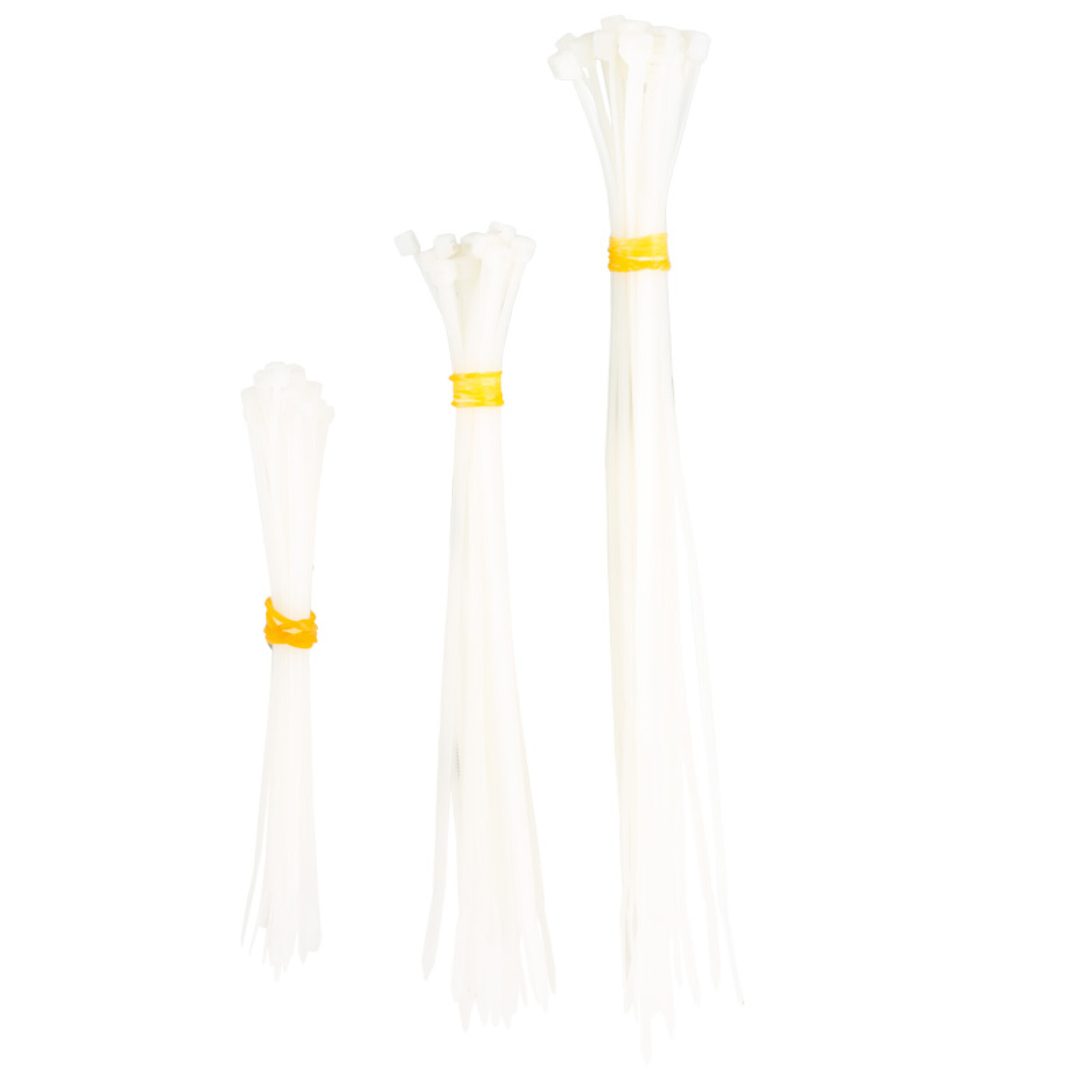 Cable tie set black + natural | alca® Kabel Fix Set