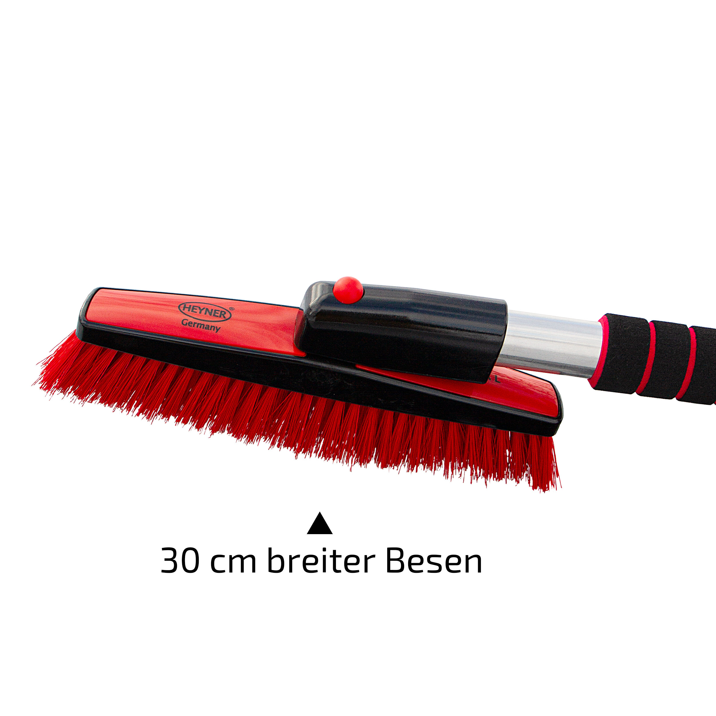Teleskop Schneebesen mit Messingklinge 160cm | HEYNER® SnowStar XXXL PRO