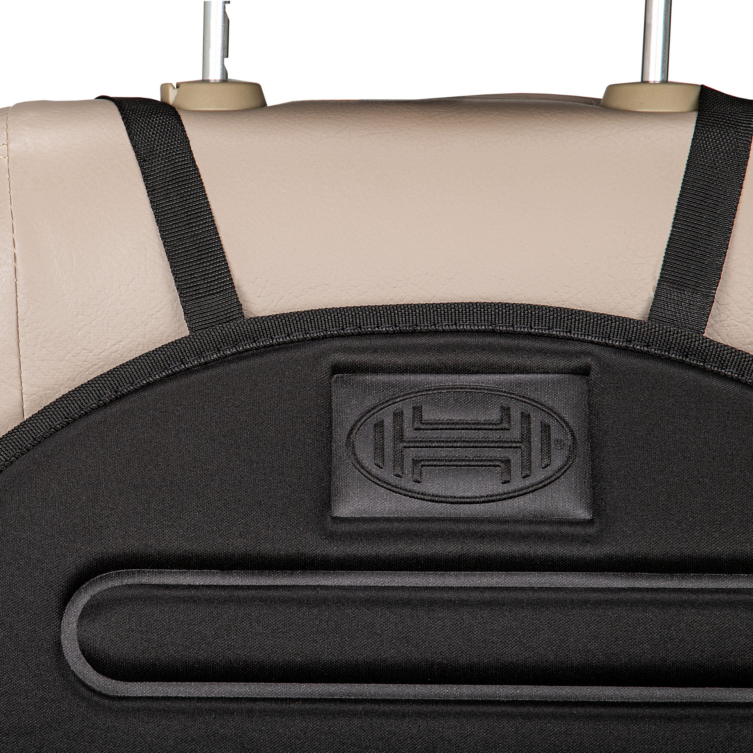 Auto-Sitzauflage beheizbar 12V schwarz | HEYNER® Warm Comfort SAFE
