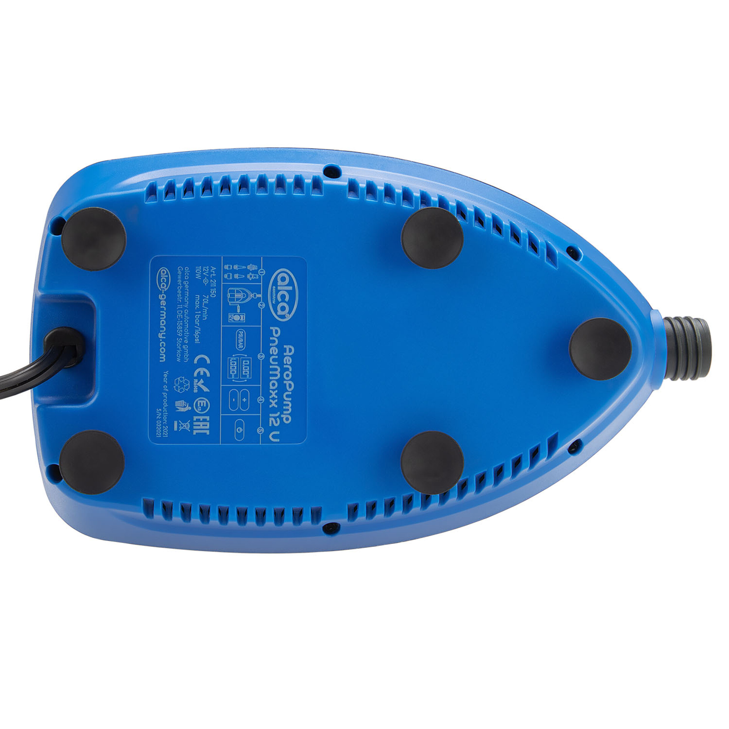 Elektrische Luftpumpe SUP | alca® AeroPump PneuMaxx 12 V