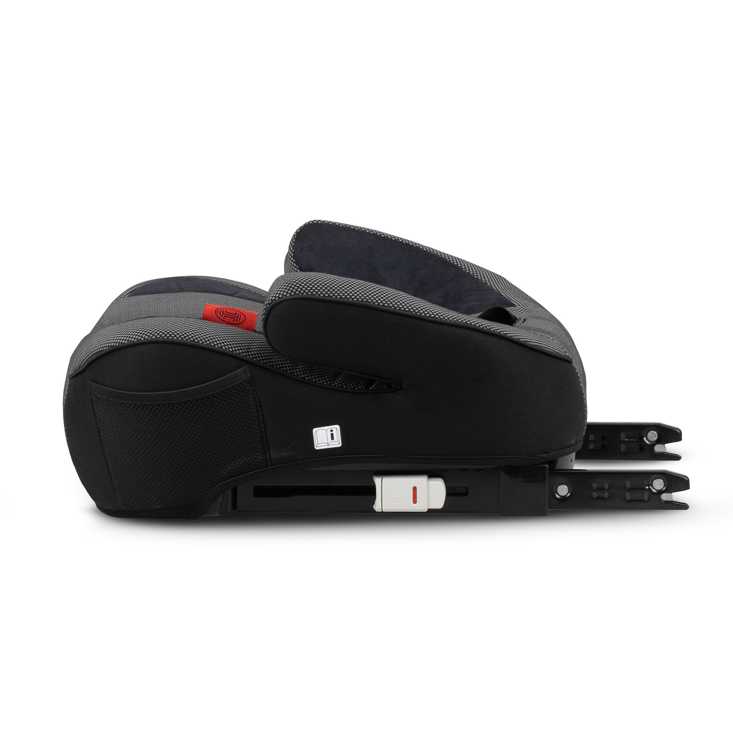 Isofix booster seat | HEYNER® KIDS i-Fix SafeUp L (Panterra Black)