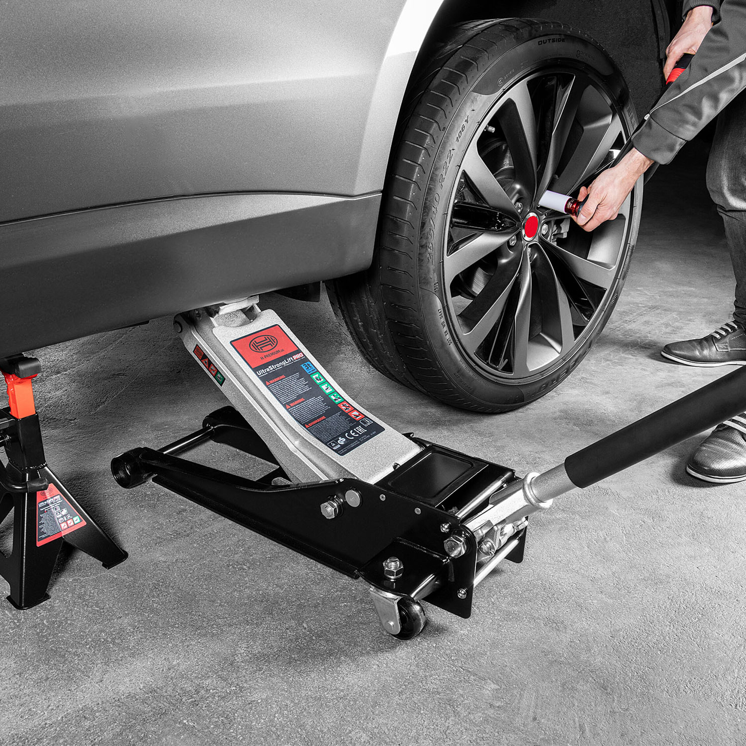 Premium Hydraulik-Rangierwagenheber 3t | HEYNER® UltraRapidLift PRO