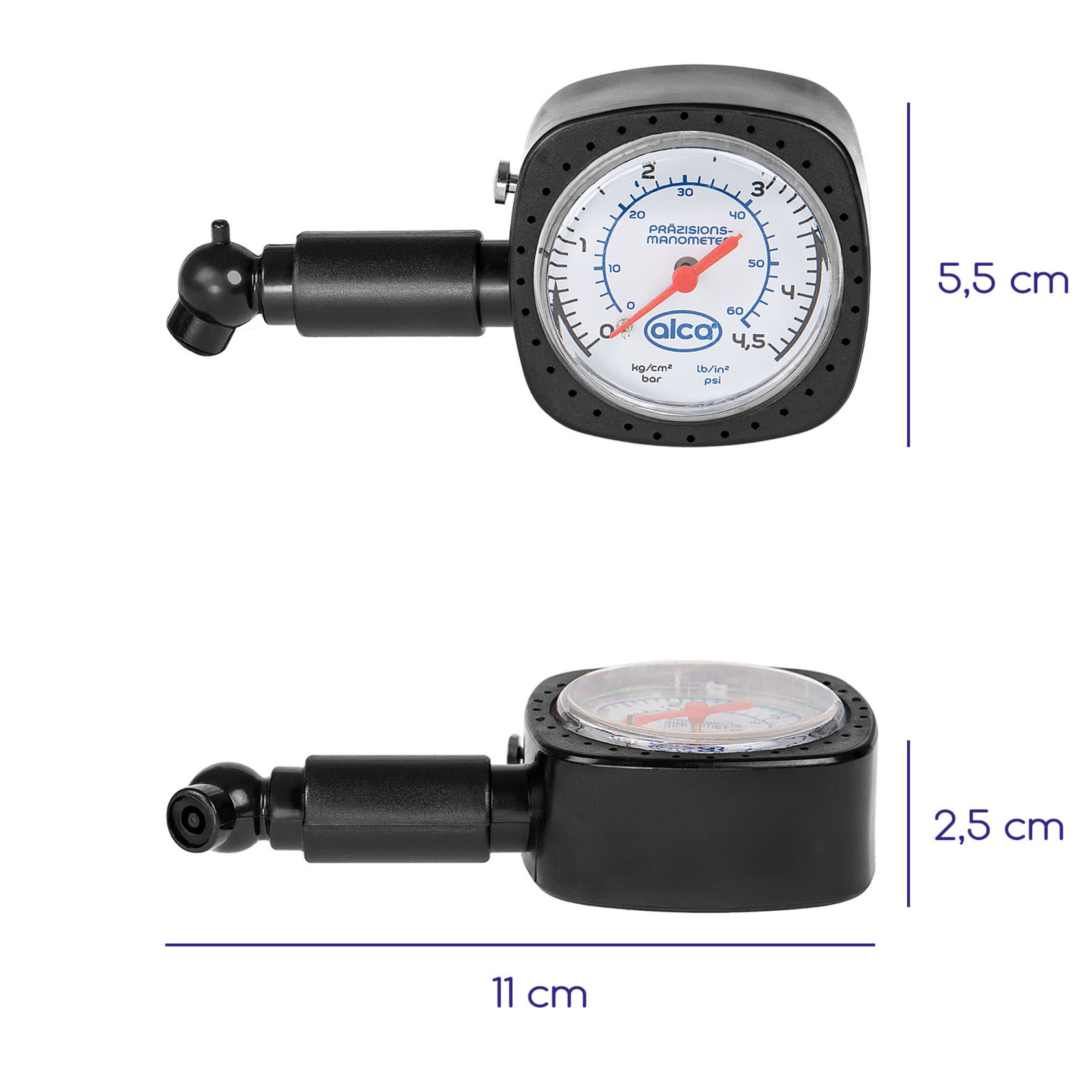 Reifendruck-Prüfer "Memory" | alca® Gauge Tester Memory