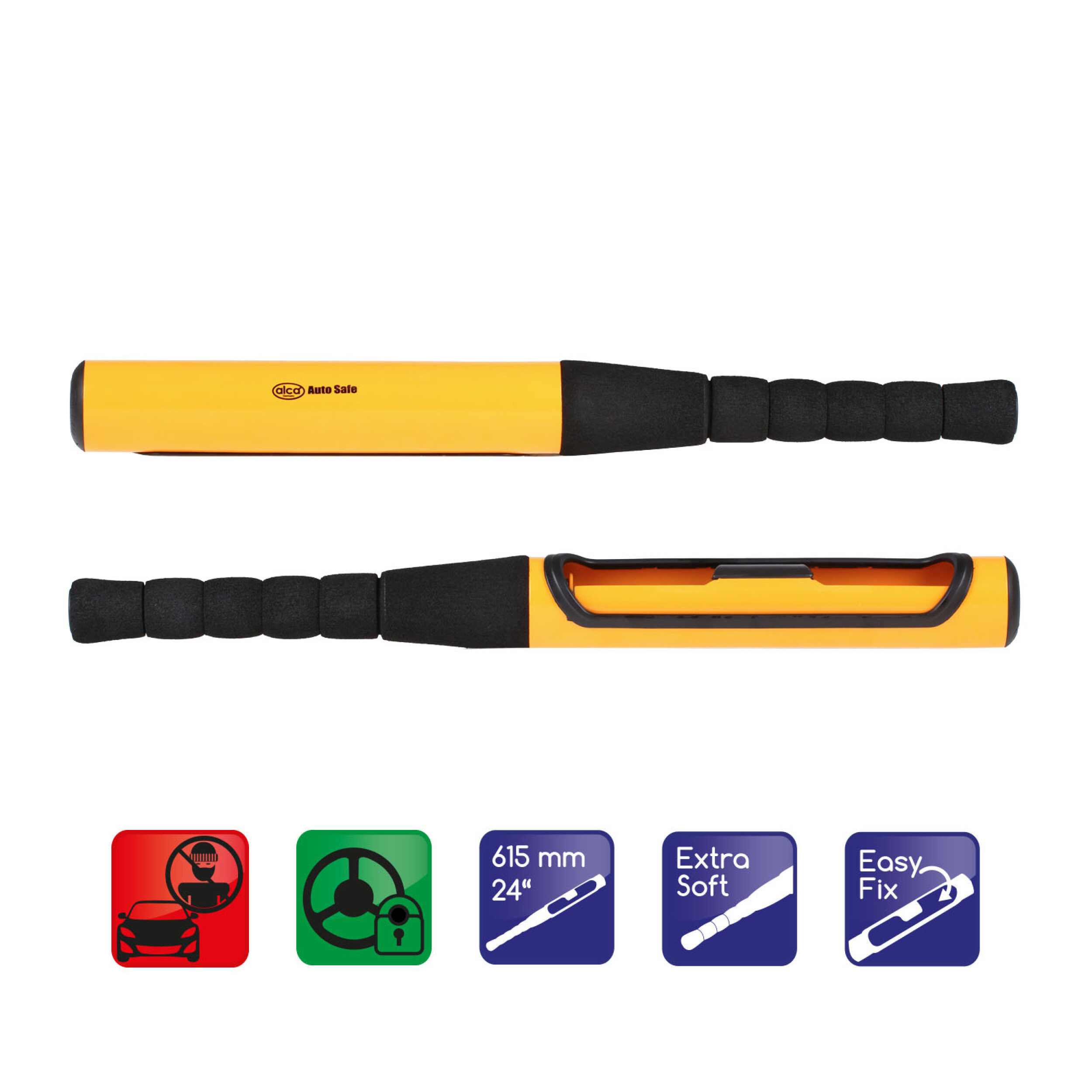 Lenkradsperre Baseball "Heavy" | alca® AutoSafe Drive Blocker Lenkradsperre Baseball "Heavy" | alca® AutoSafe Drive Blocker