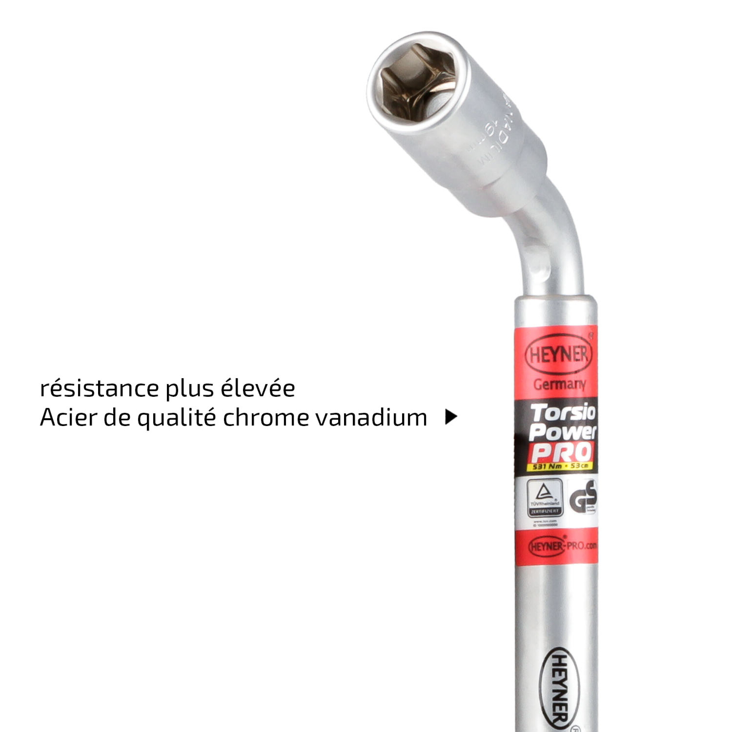 Radmutterschlüssel Multi-Size | HEYNER® Torsio Power PRO