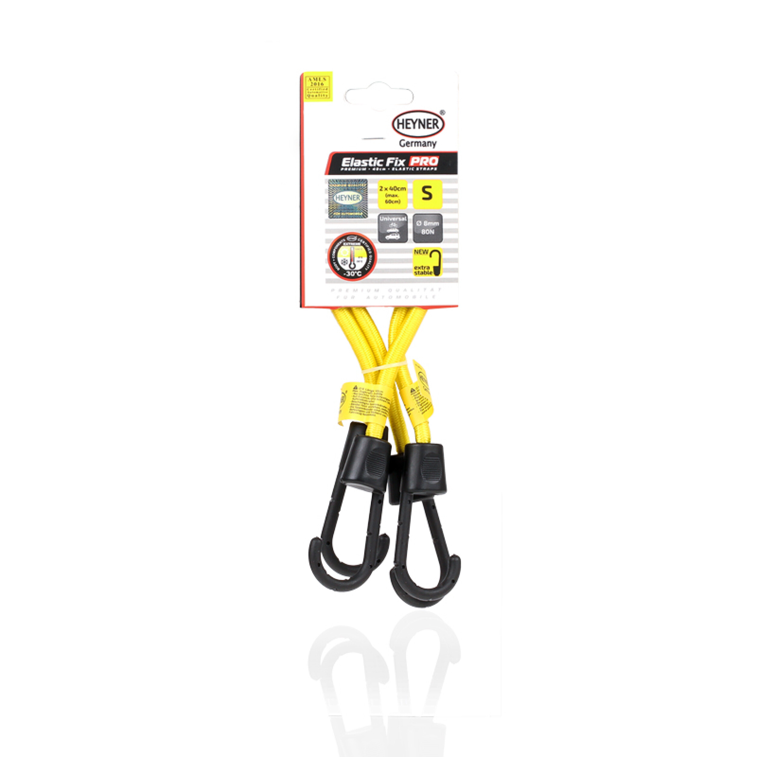 Premium Gepäckspanner 2er-Set | HEYNER® ElasticFix PRO
