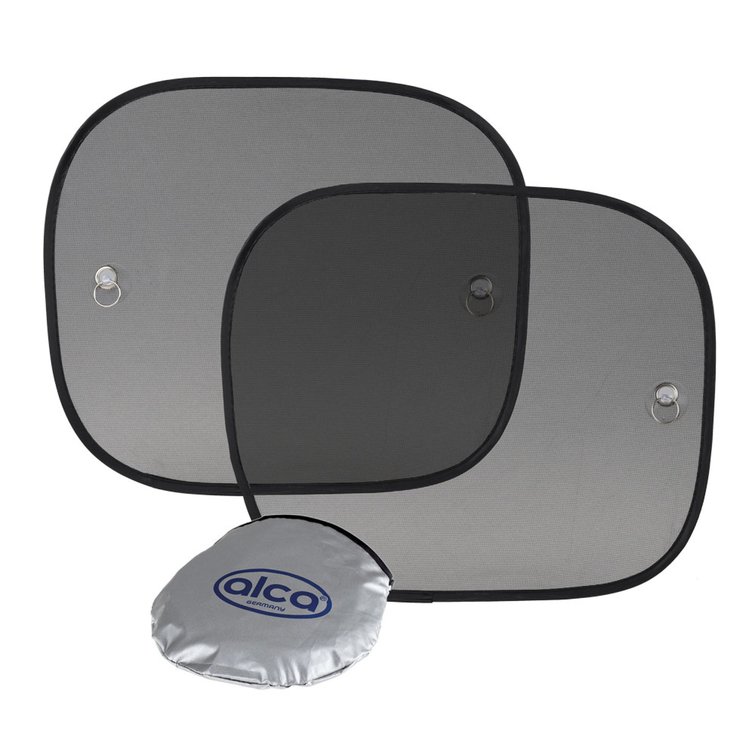 Auto-Sonnenschutz 44x36cm 2er-Set | alca® UV Protect Fix