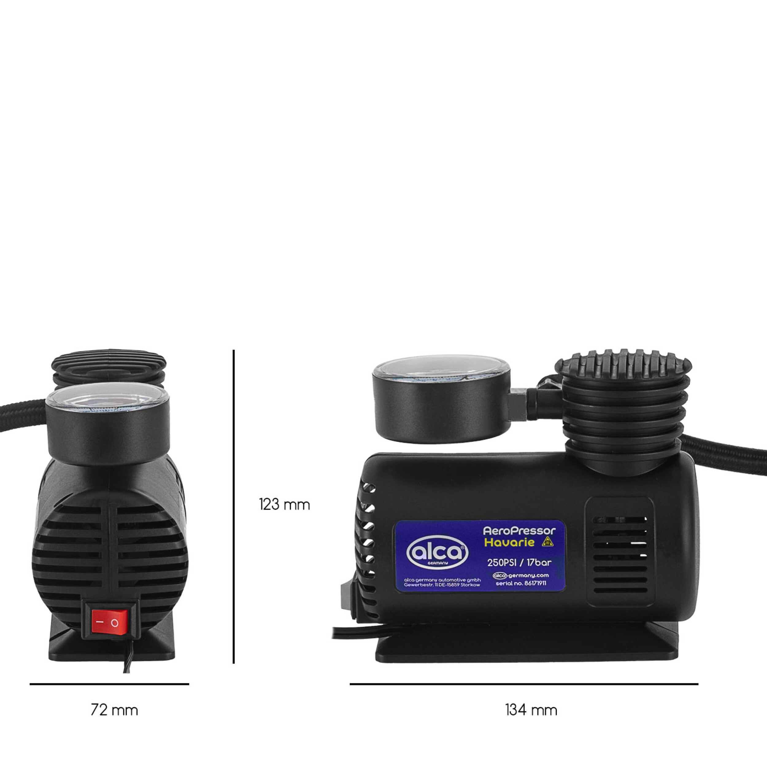 Havarie Kompressor 12 V | alca® AeroPressor Havarie