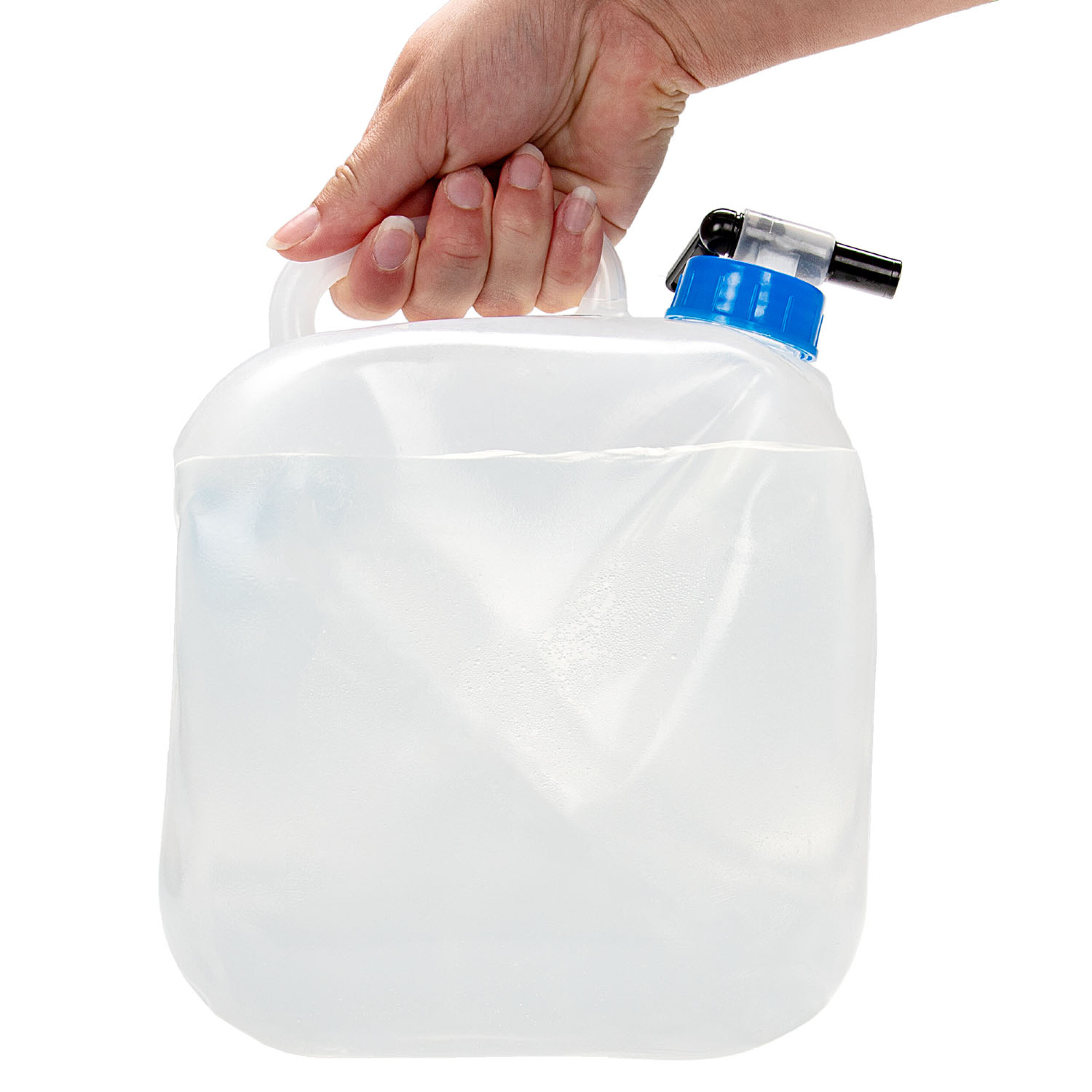 Faltbarer Wasserkanister mit Ablasshahn | alca® Foldable Water Can 10 L
