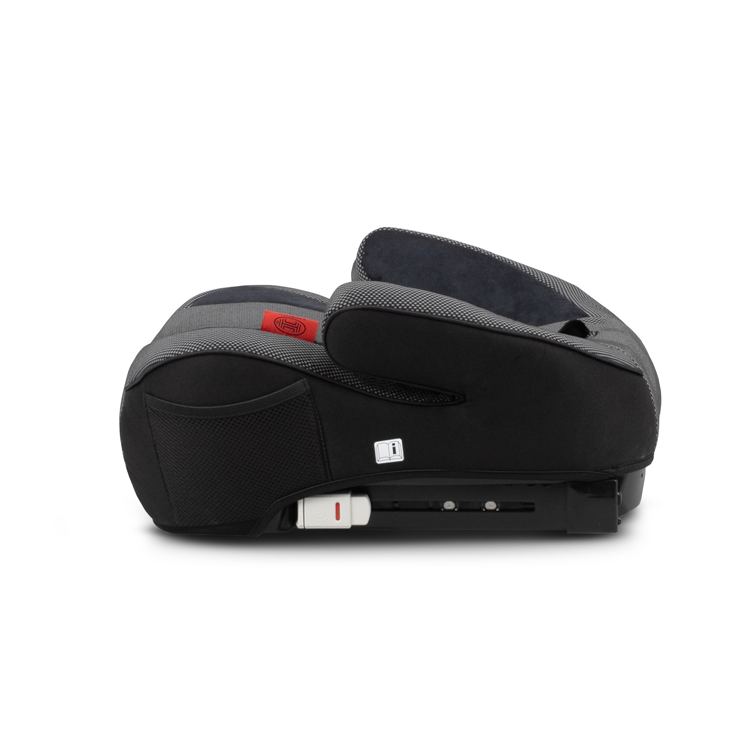 Isofix booster seat | HEYNER® KIDS i-Fix SafeUp L (Panterra Black)