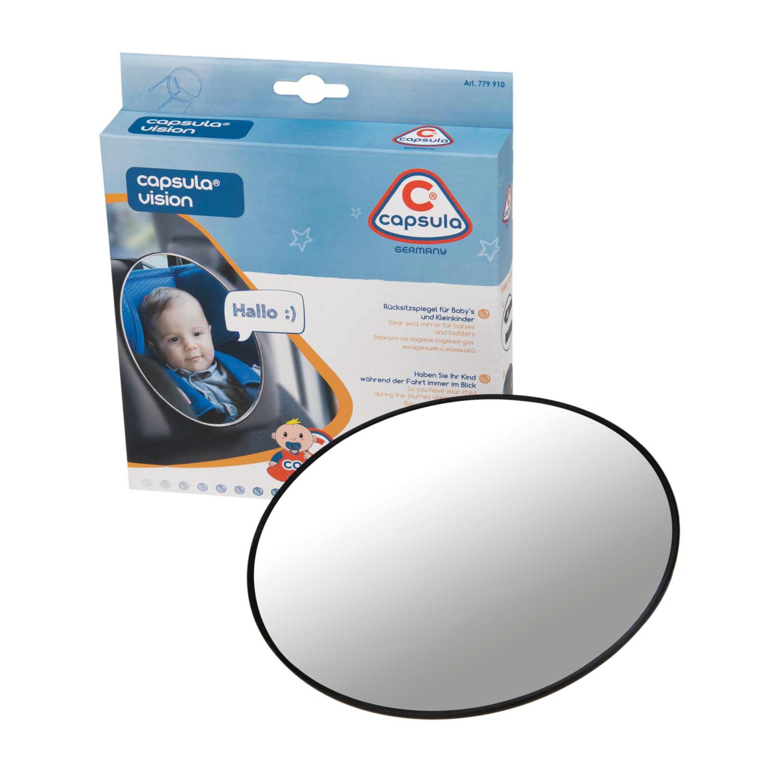Baby-Rücksitzspiegel | capsula® vision