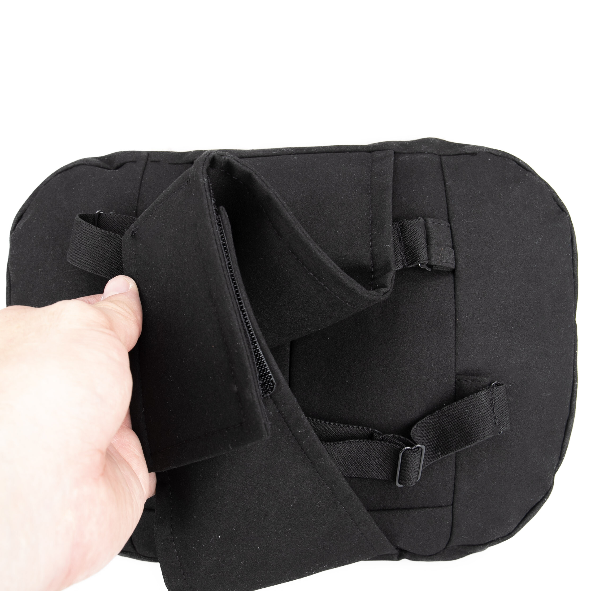 Premium headrest cushion black | HEYNER® HeadCushion ERGO