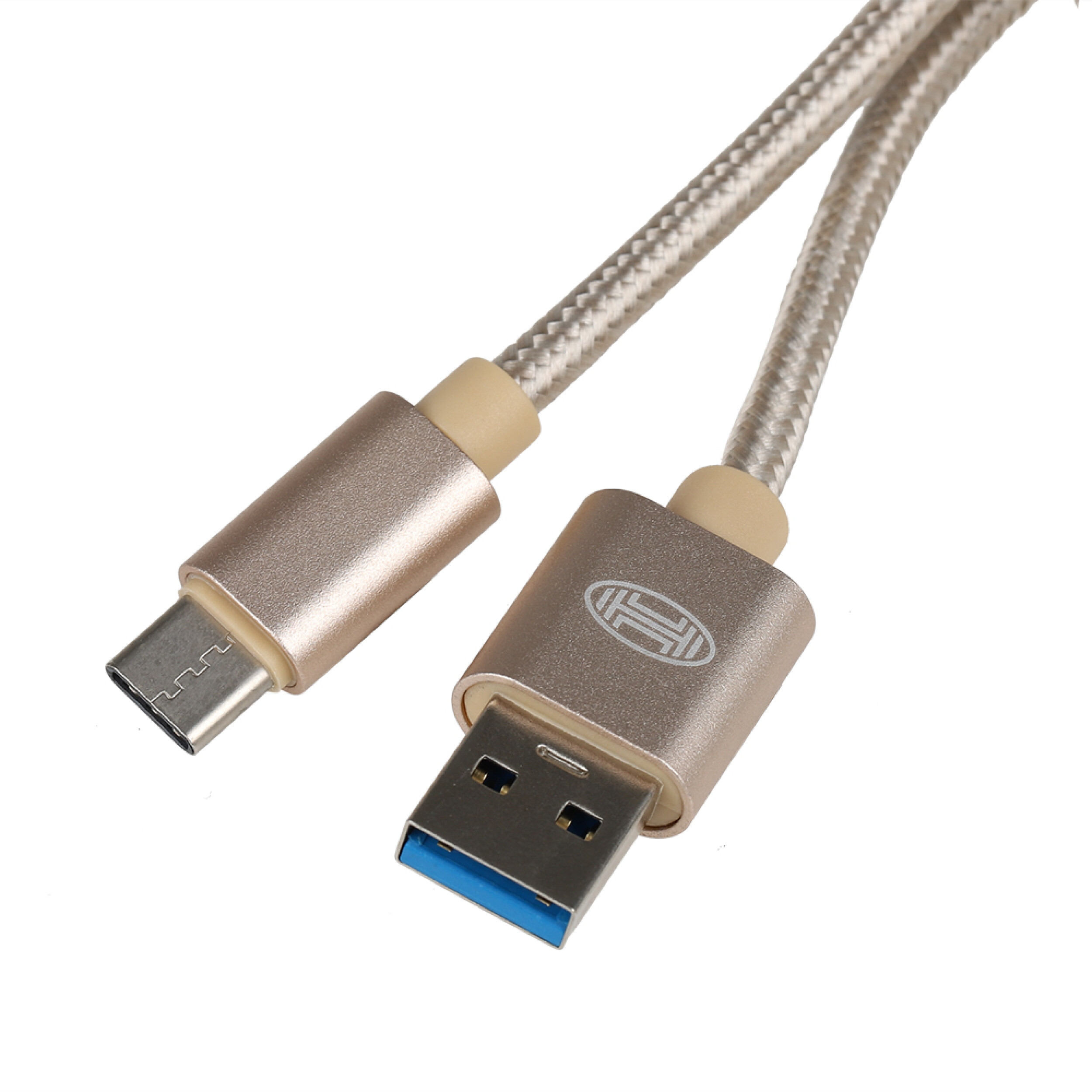 Ladekabel USB-C auf USB 3.0 Nylon | HEYNER® Typ C Cable 1m PRO