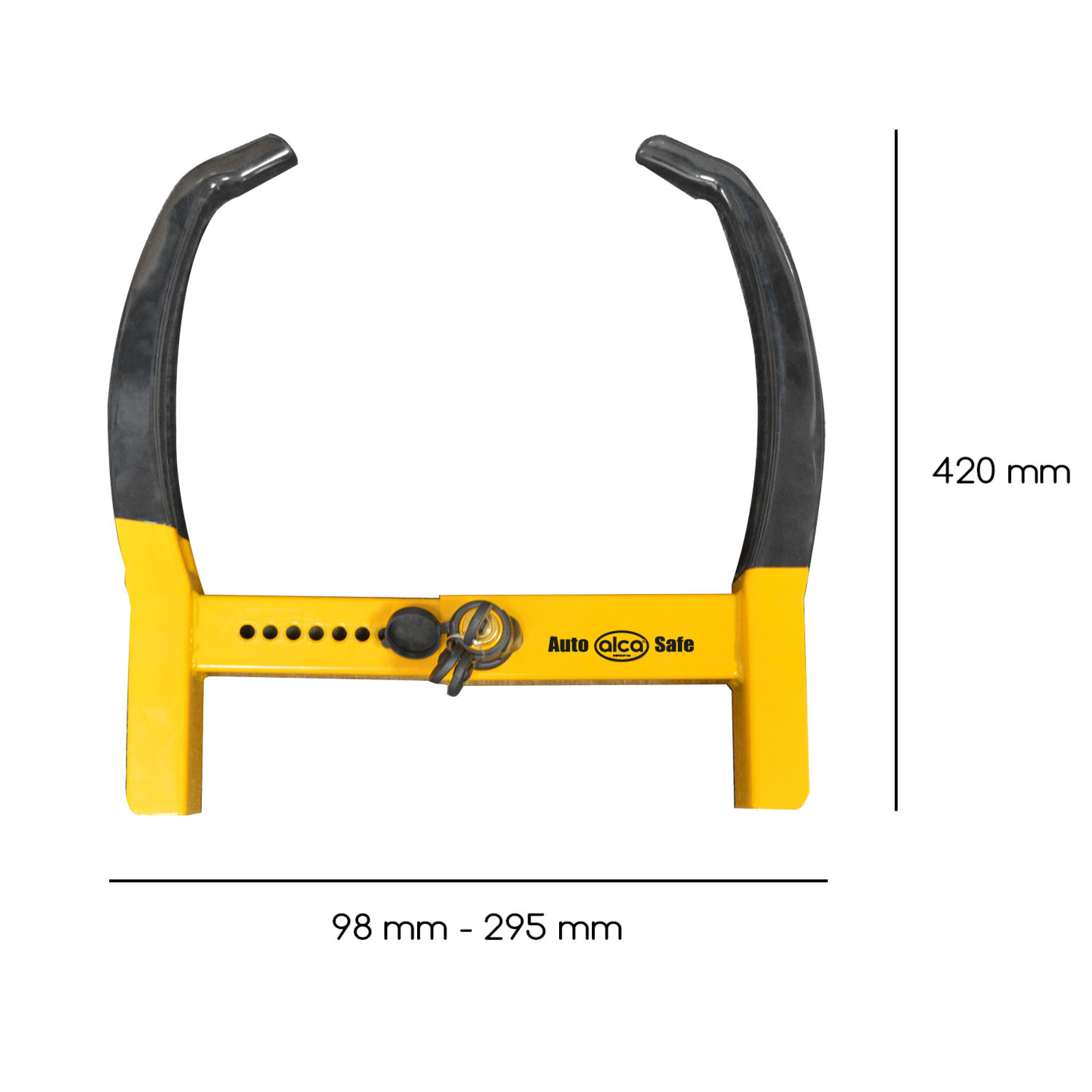 Radkralle ausziehbar | alca® AutoSafe Power Block XL