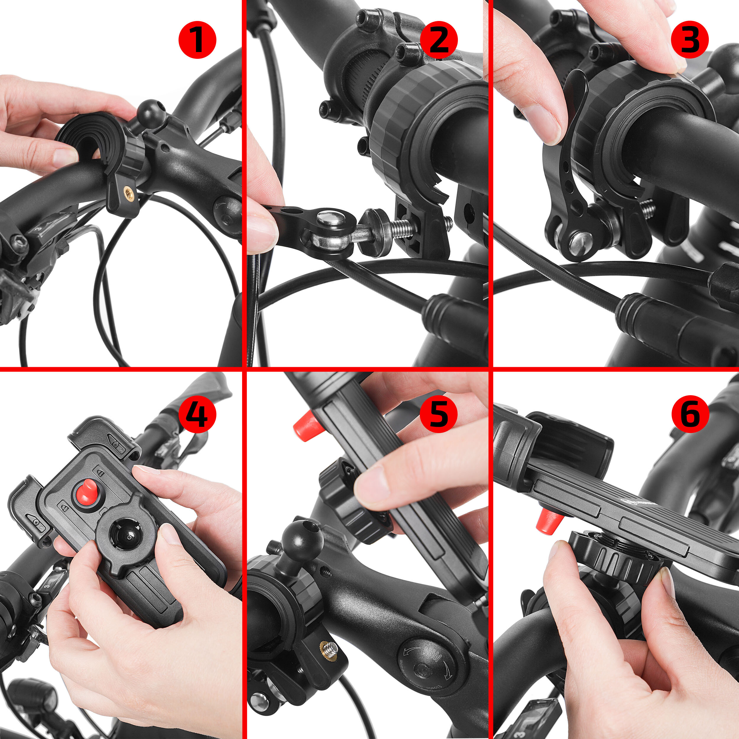 Telefonhalter für Fahrräder | HEYNER® BikeFix PRO