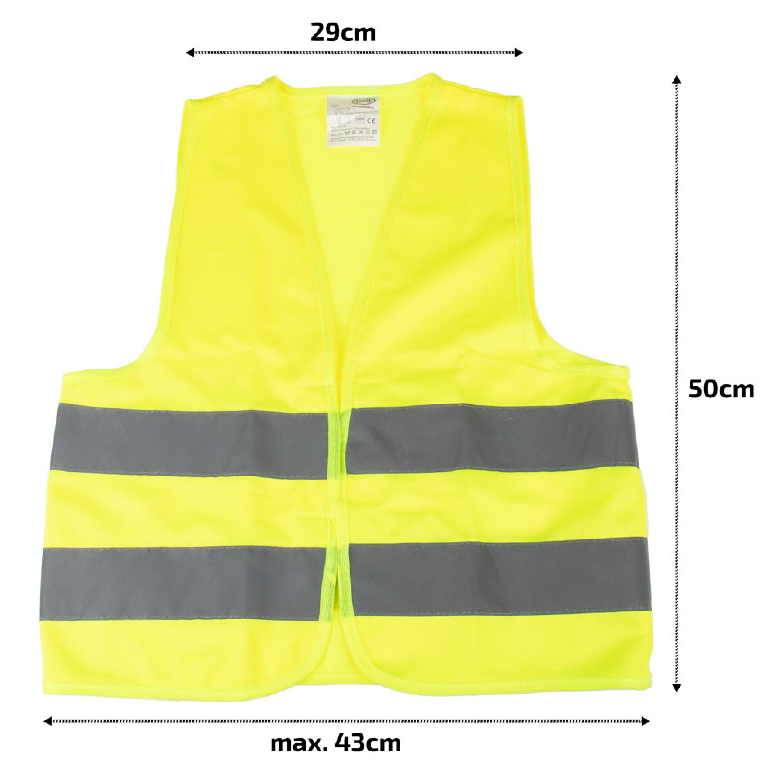 Warnweste gelb (2er-Set) Kinder / Erwachsene| HEYNER® 2x Safety Jacket Kids Warnweste gelb (2er-Set) Kinder / Erwachsene| HEYNER® 2x Safety Jacket Kids