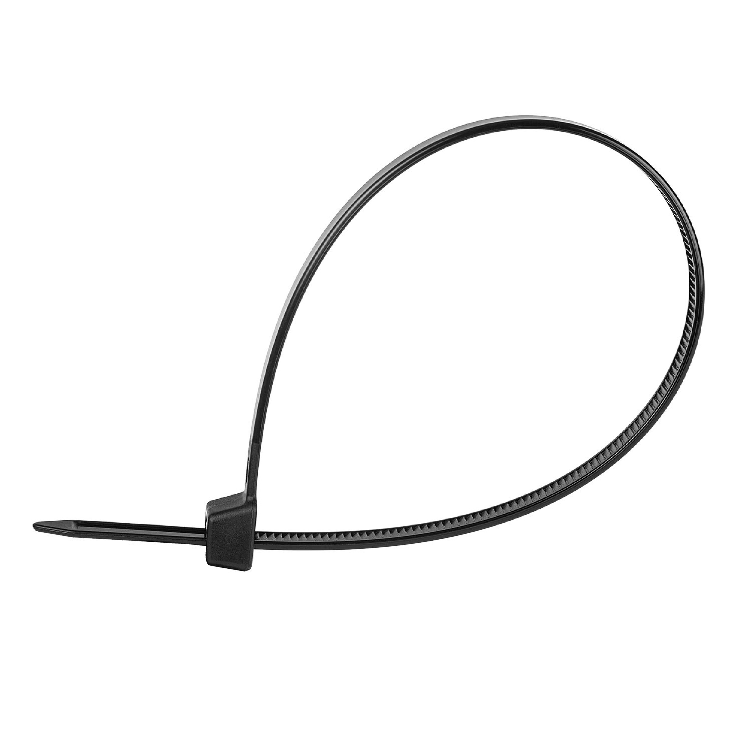 Kabelbinder 50 Stück schwarz | alca® Kabel Fix 4,8*350mm