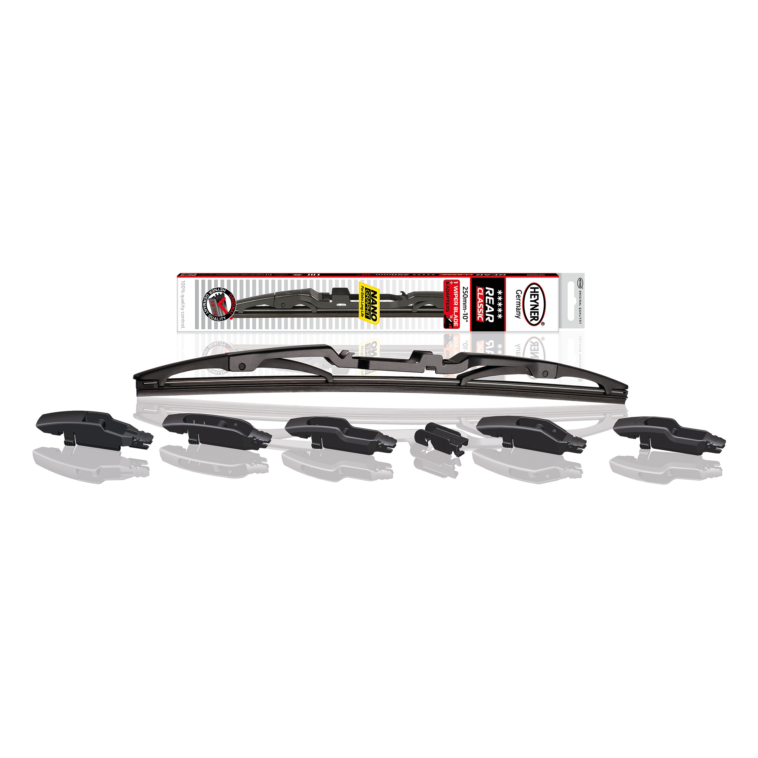 Heckwischerblatt 10"/250 mm | HEYNER® REAR CLASSIC