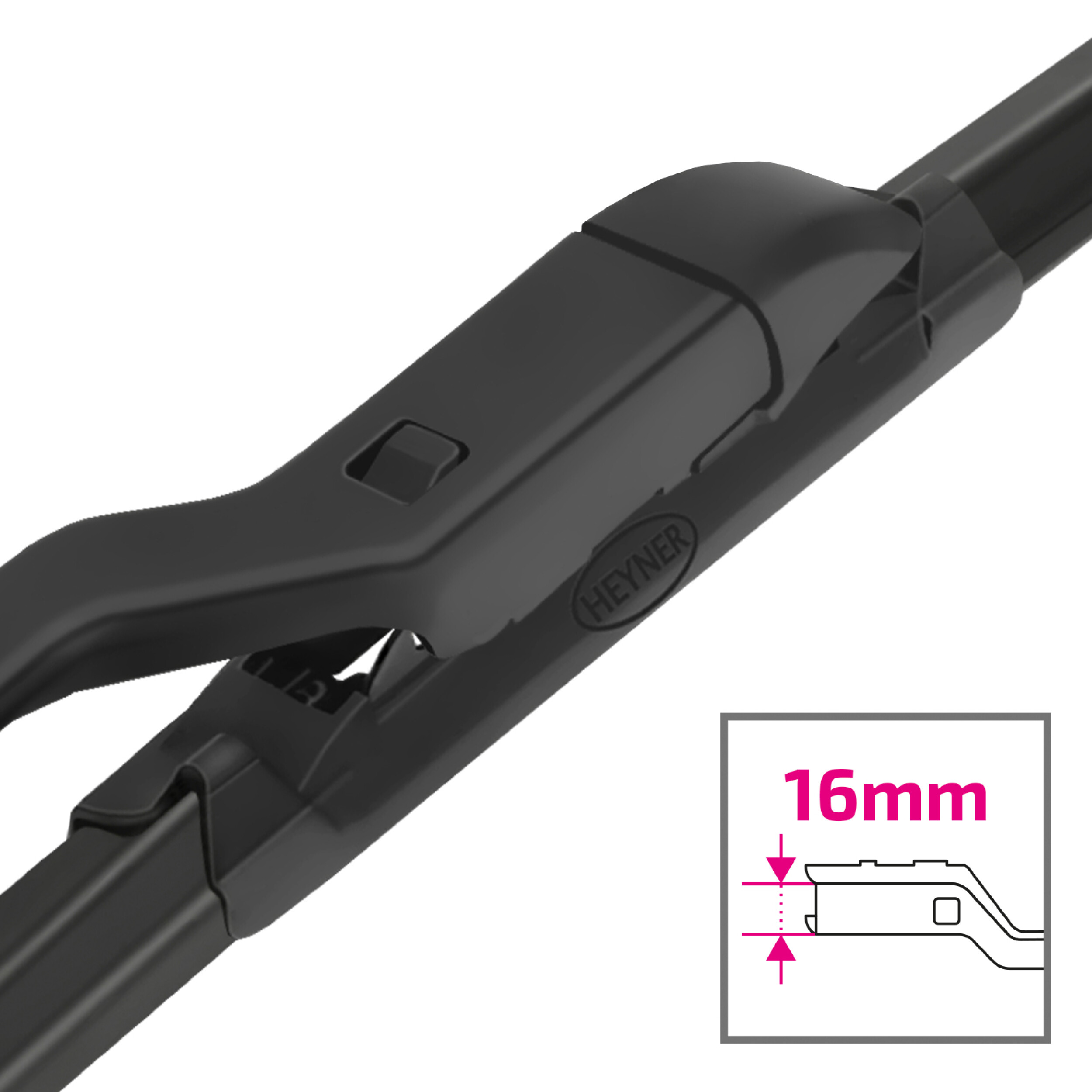 HEYNER® HYBRID Scheibenwischer Set für VW MULTIVAN T7 08.2021 - 05.2025