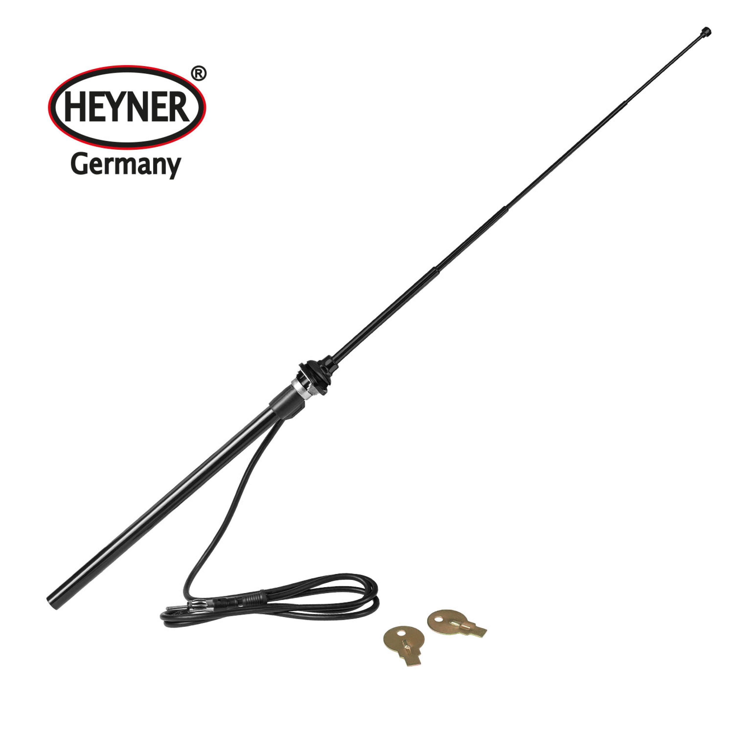 Auto-Antenne 12 V | HEYNER® Aerial Teleskop PRO