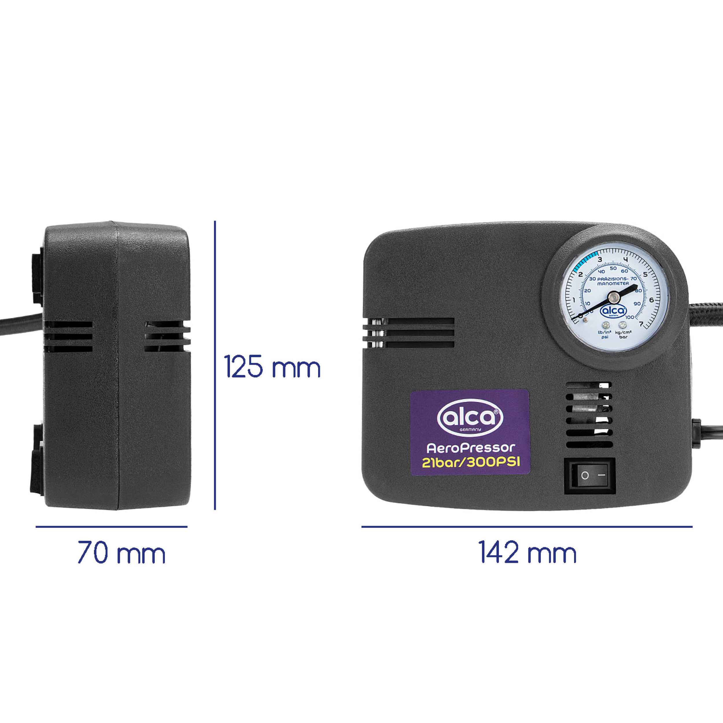 Kompressor 12 V | alca® AeroPressor 21bar/ 300psi