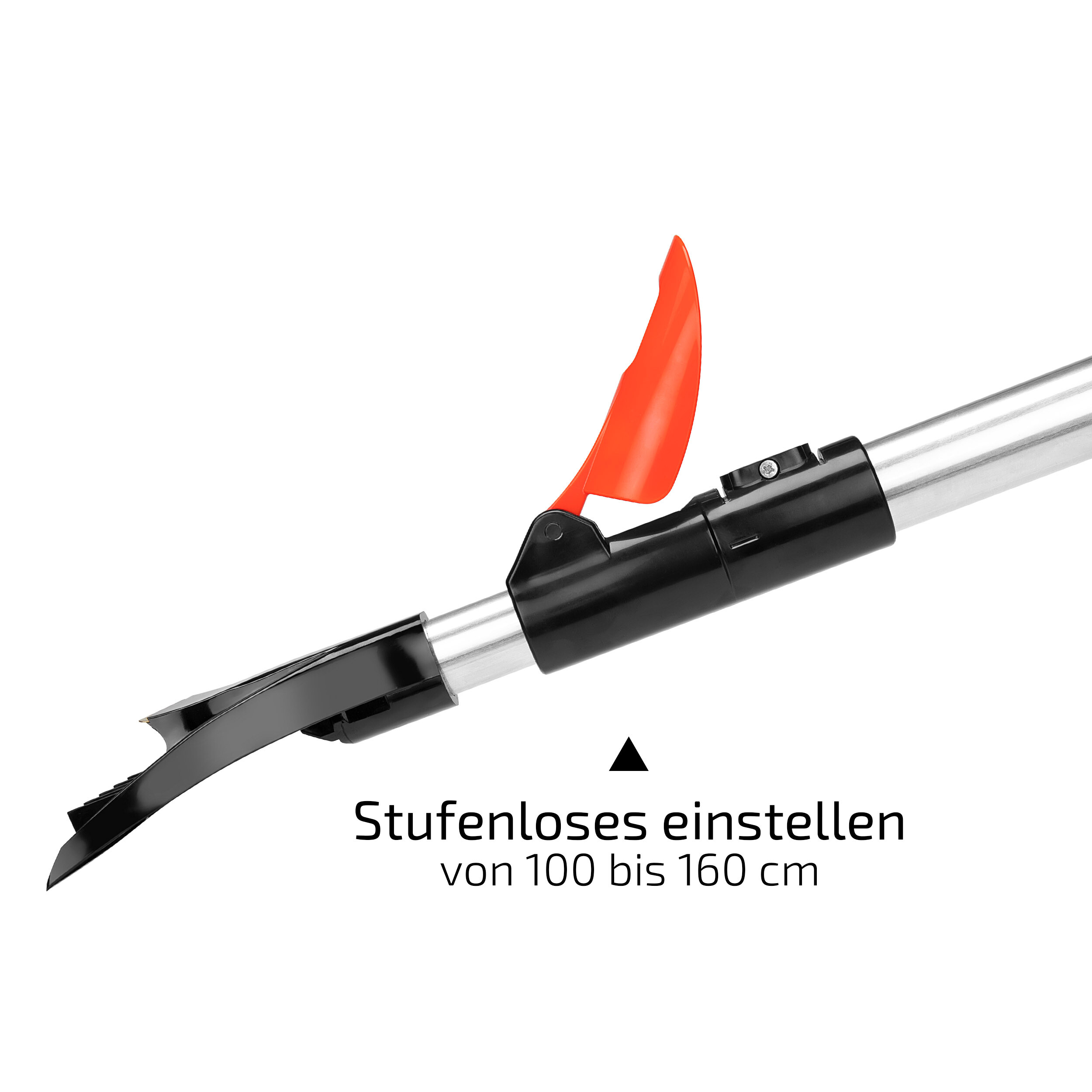 Teleskop Schneebesen mit Messingklinge 160cm | HEYNER® SnowStar XXXL PRO