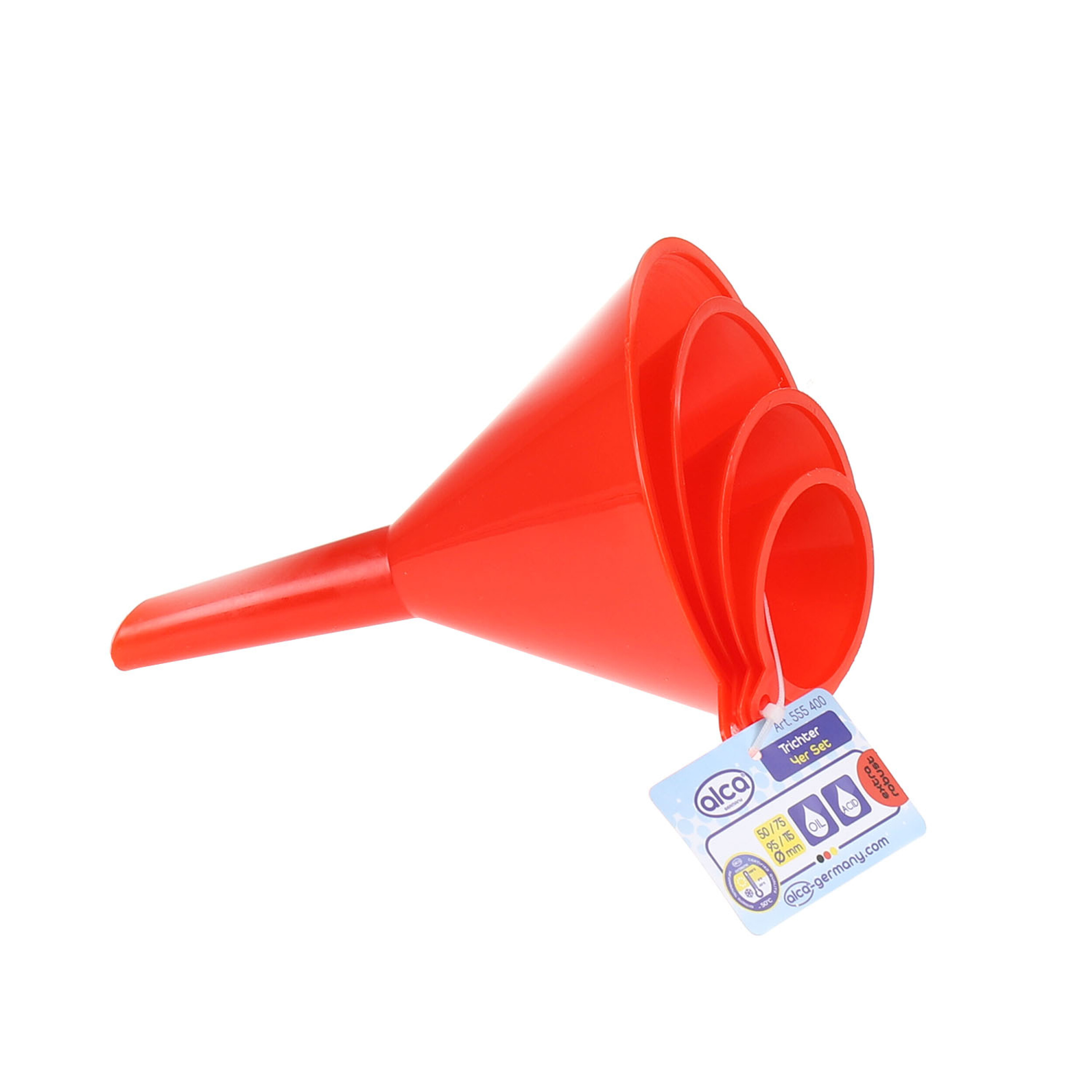 Trichter 4er-Set | alca® Trichter 4 er Set