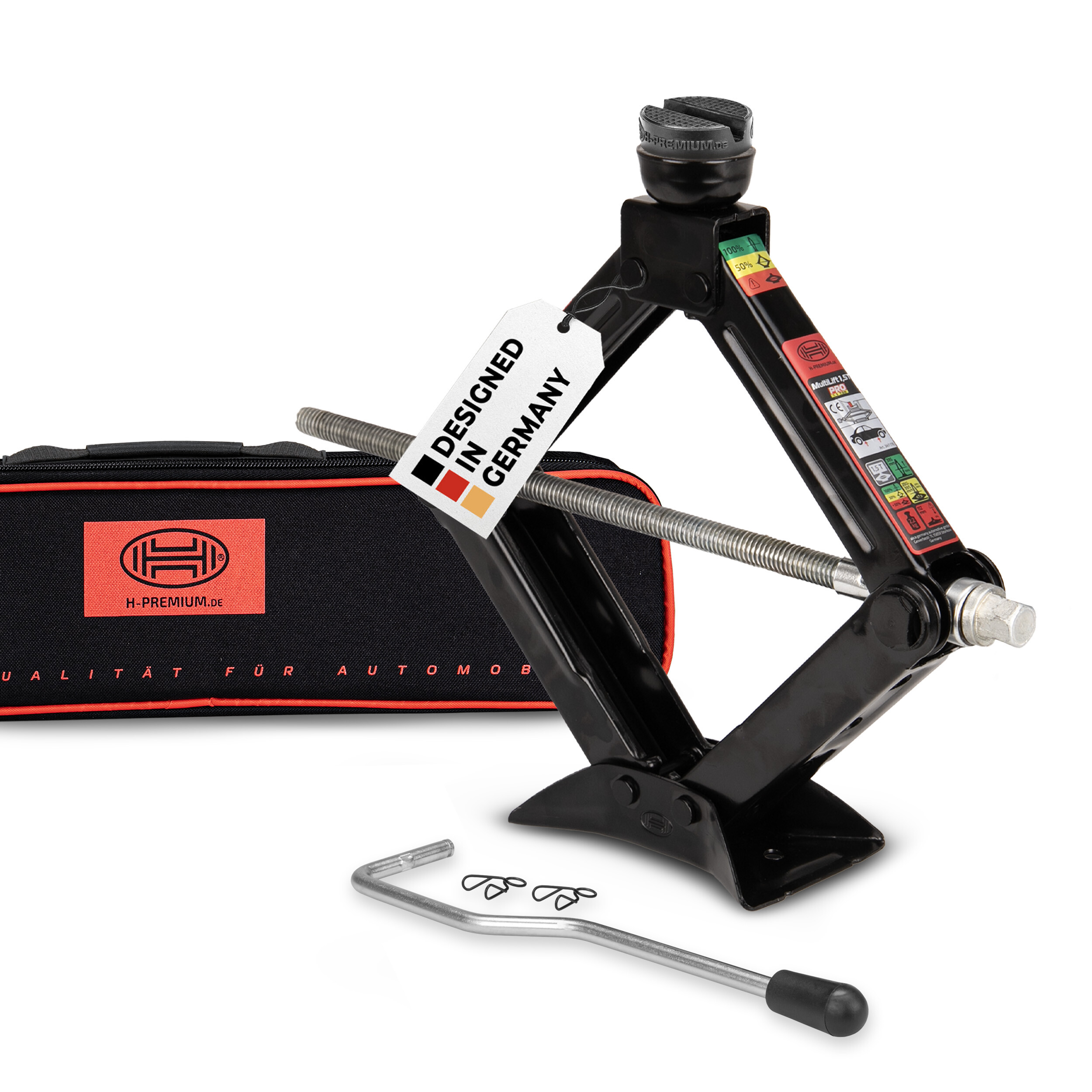 Premium Scherenwagenheber Runder Sattel | HEYNER® MultiLift M PRO