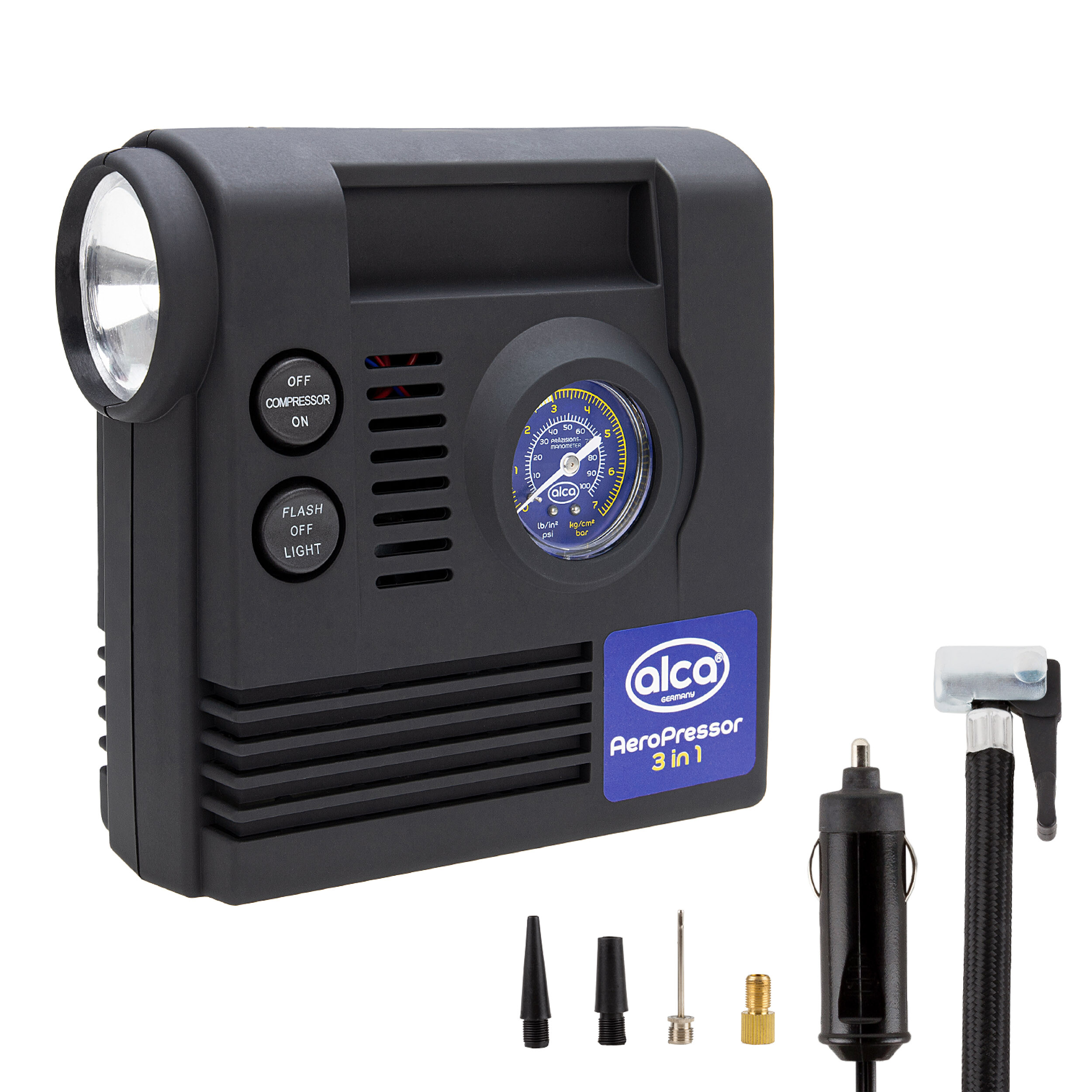 Kompressor 12 V | alca® AeroPressor 3in1