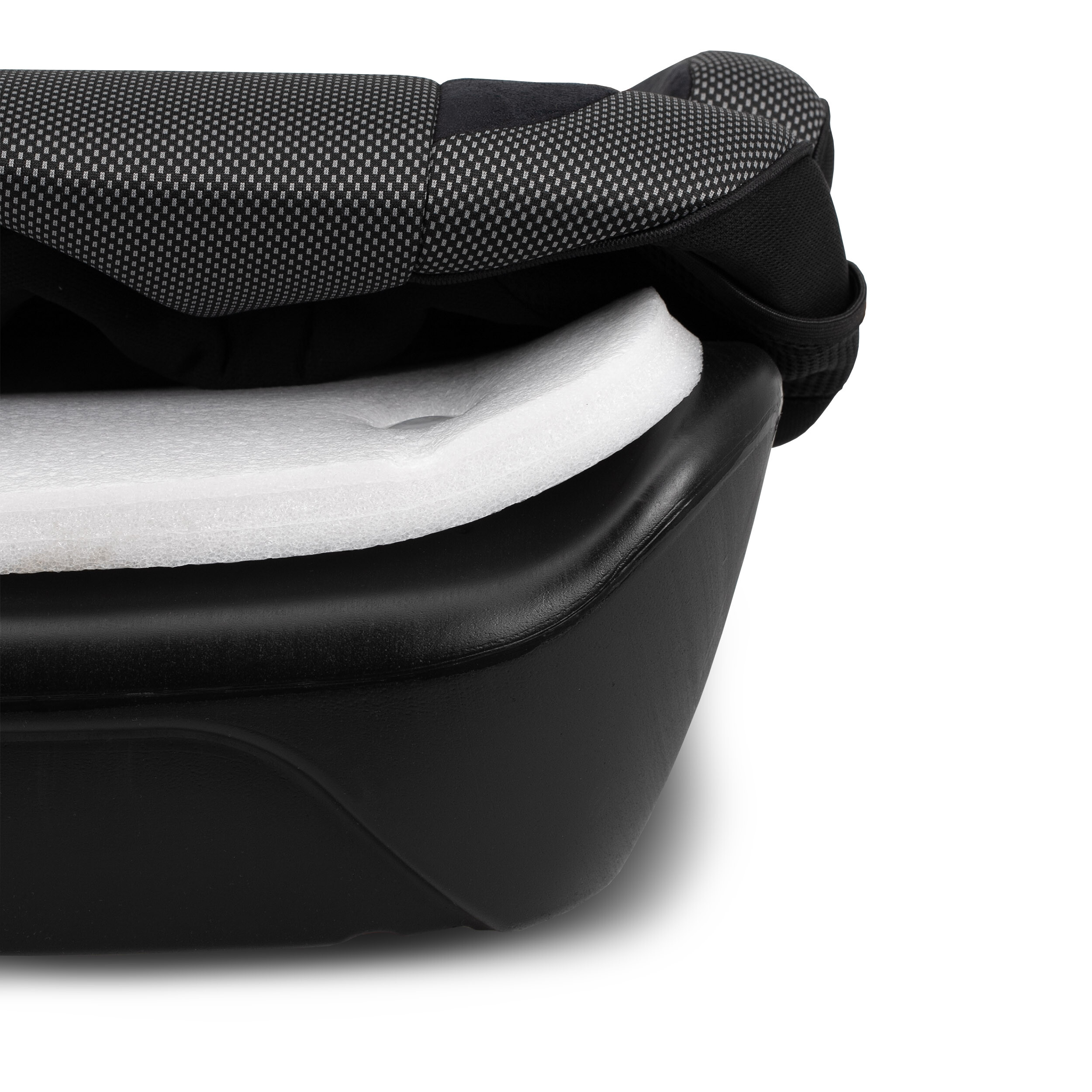 Isofix booster seat | HEYNER® KIDS i-Fix SafeUp L (Panterra Black)