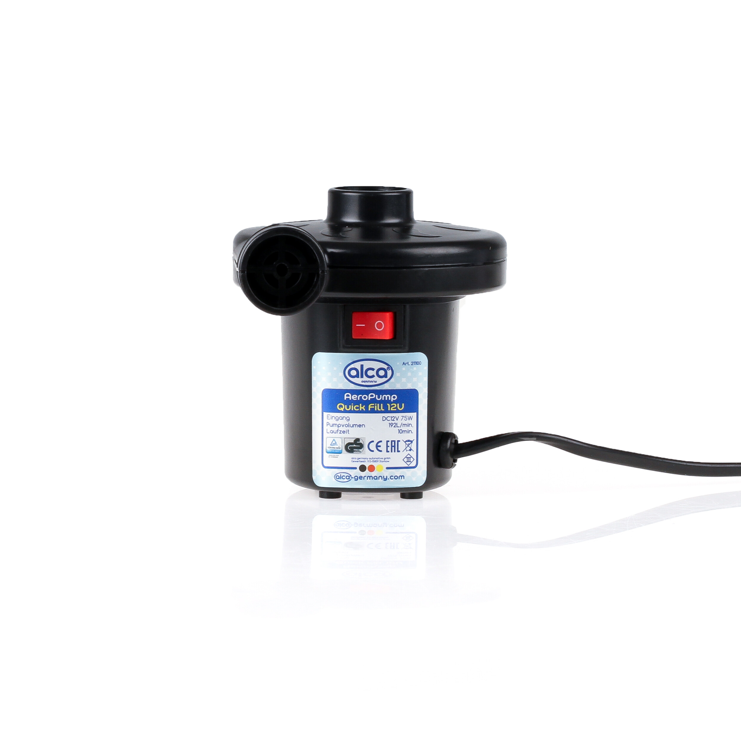 Camping-Luftpumpe 12 V | alca® QuickFill