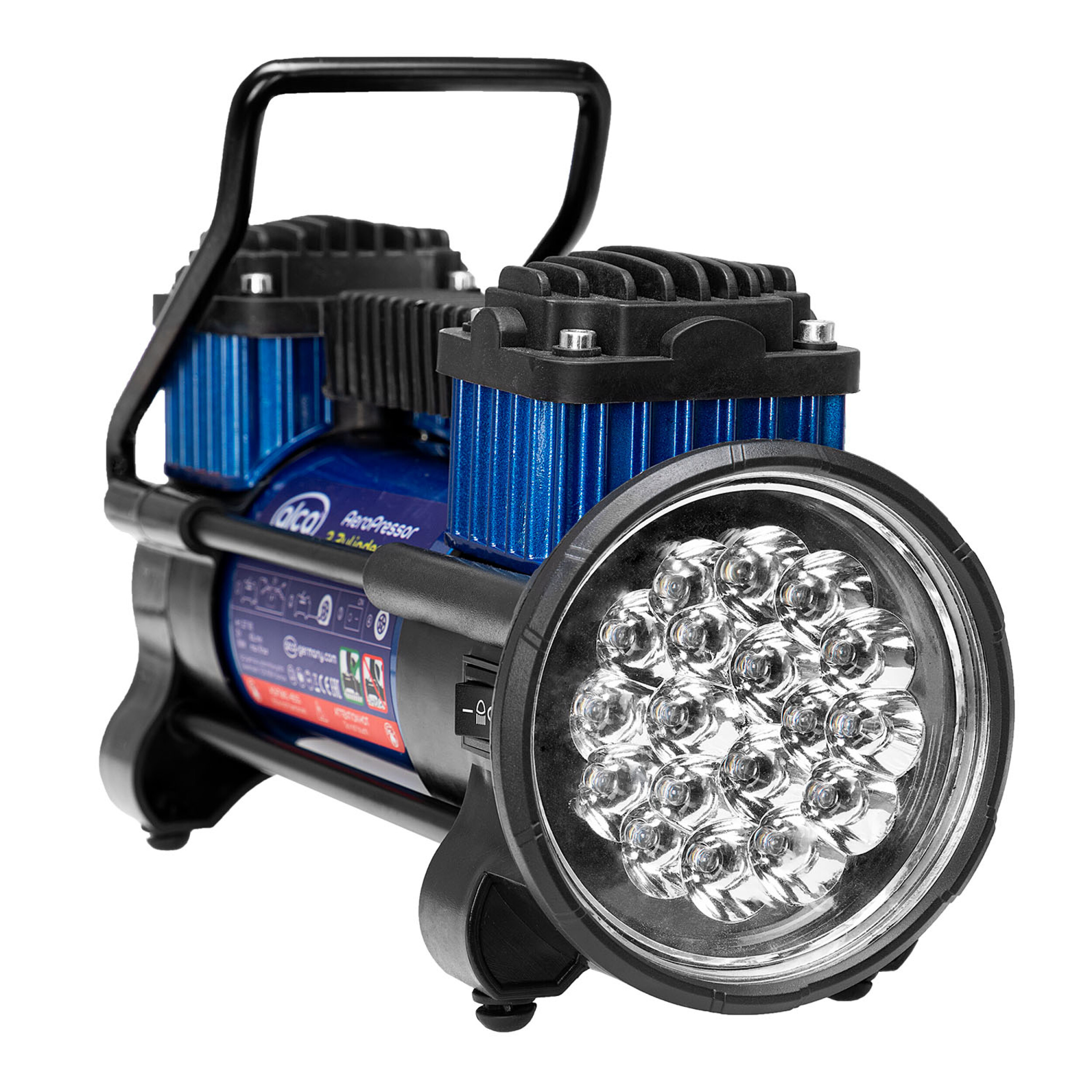 Kraft-Kompressor 12 V | alca® AeroPressor 2 Zylinder