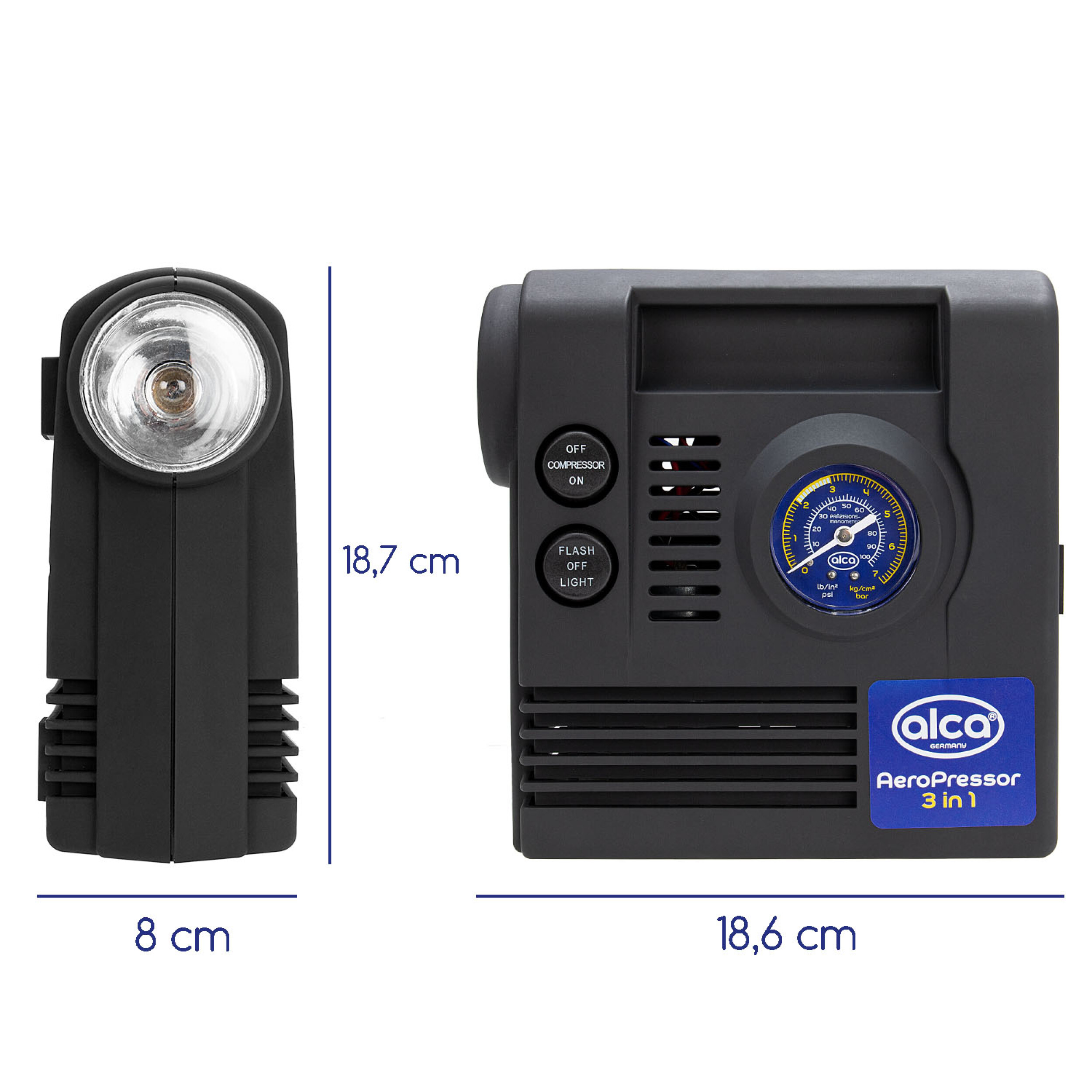 Kompressor 12 V | alca® AeroPressor 3in1