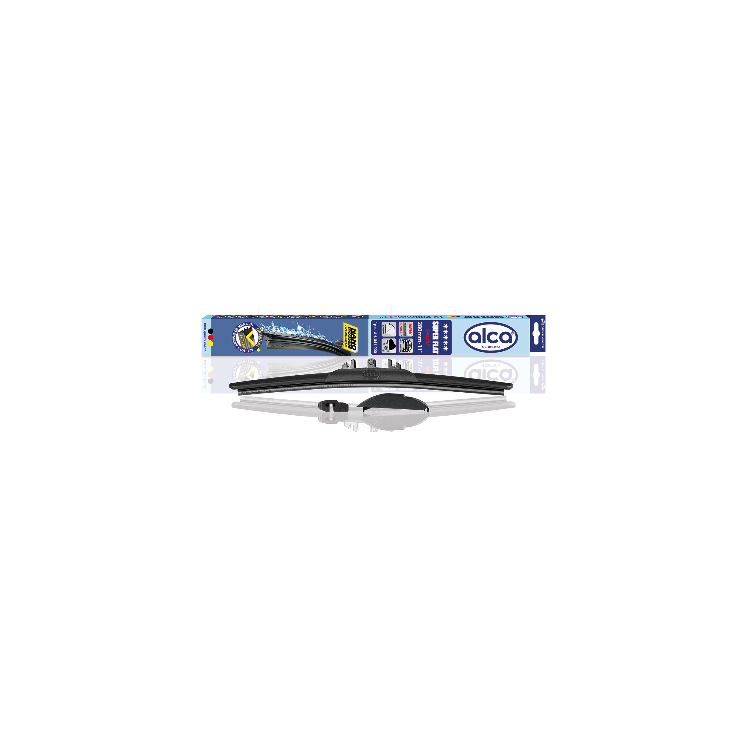 Wischerblatt 11''/280 mm | alca® SUPER FLAT