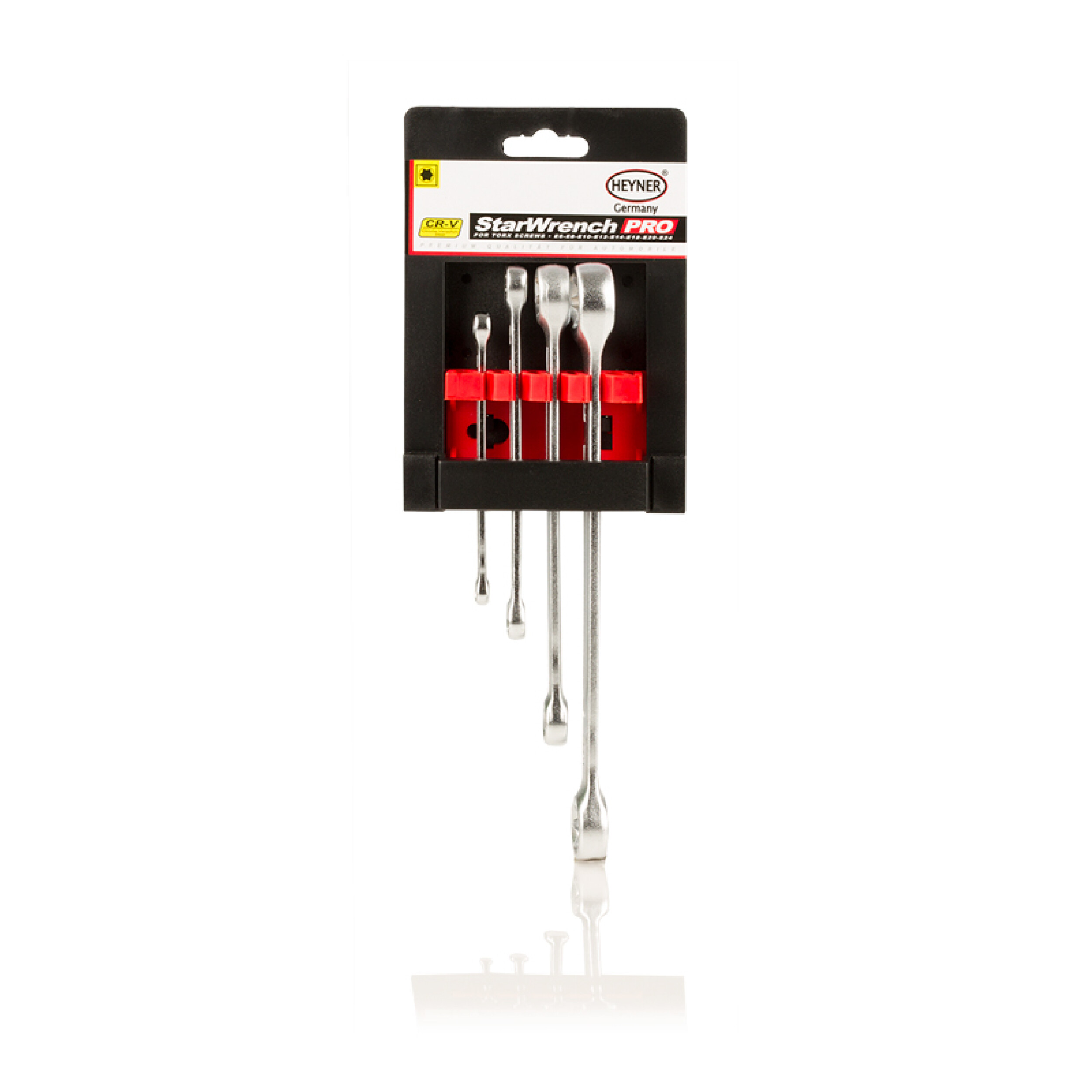 4 TX Doppelringschlüssel | HEYNER® TX Wrench Set PRO