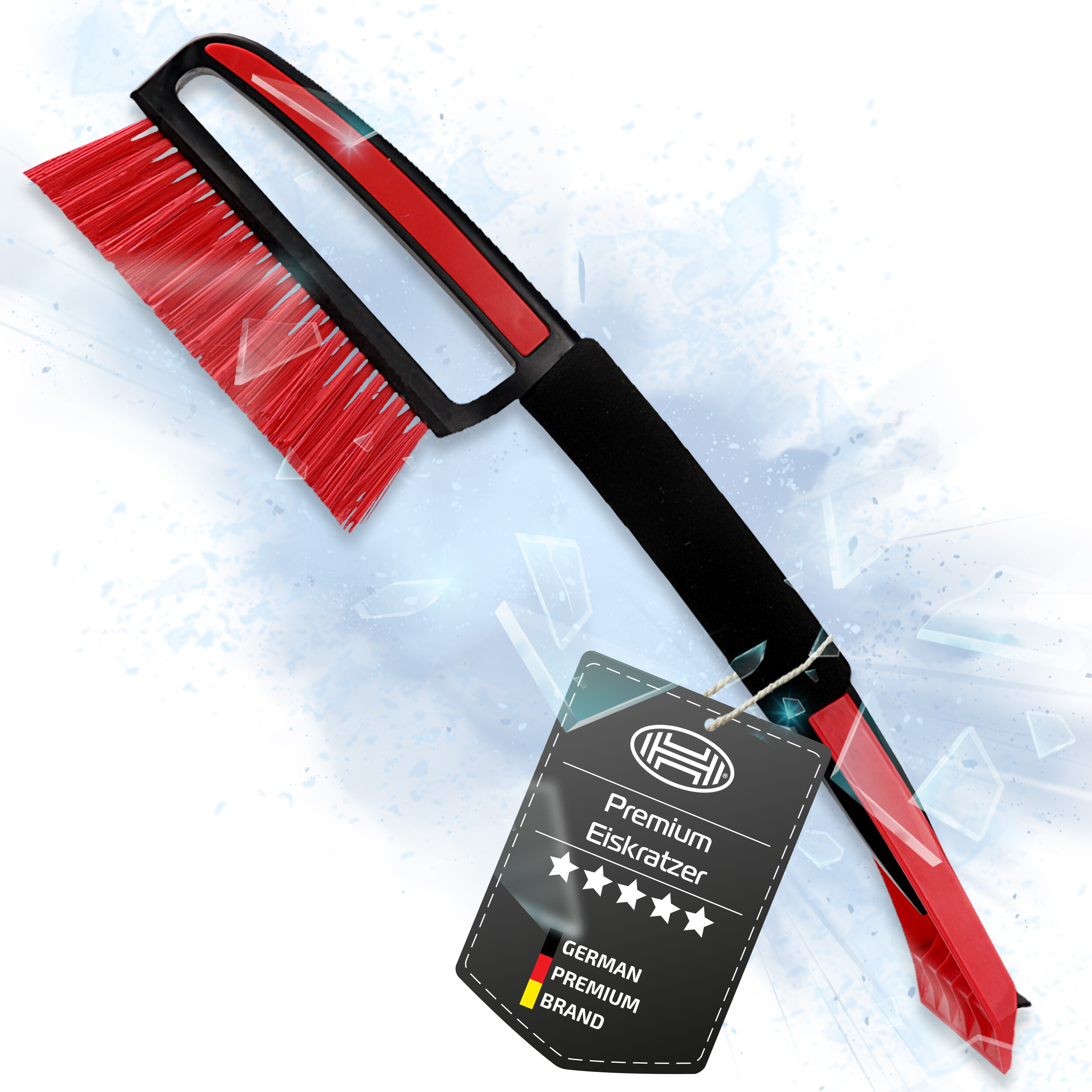Eiskratzer mit Besen light 44cm | HEYNER® SnowStar M Light PRO