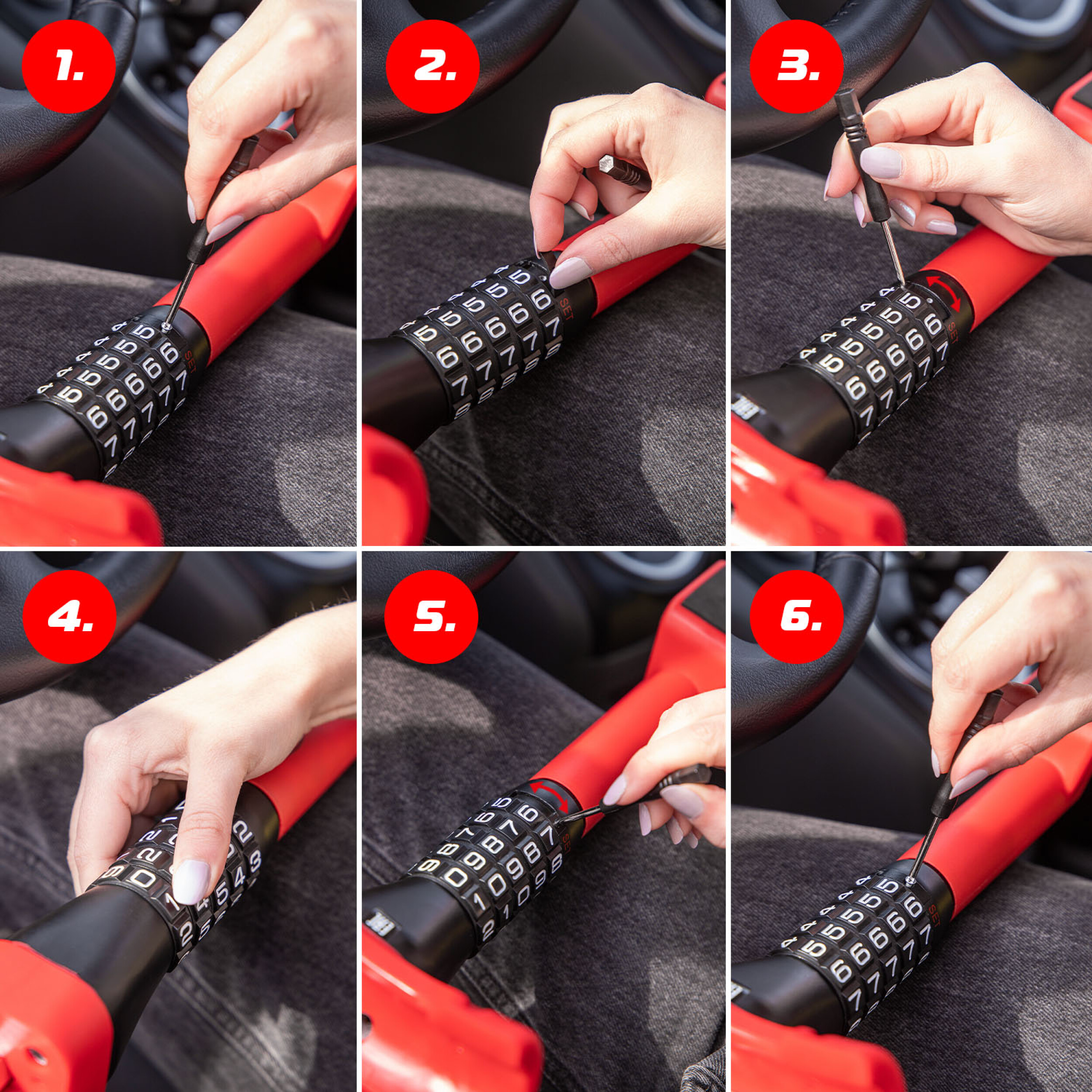 Lenkrad-Sperre | HEYNER® T-LOCK PRO