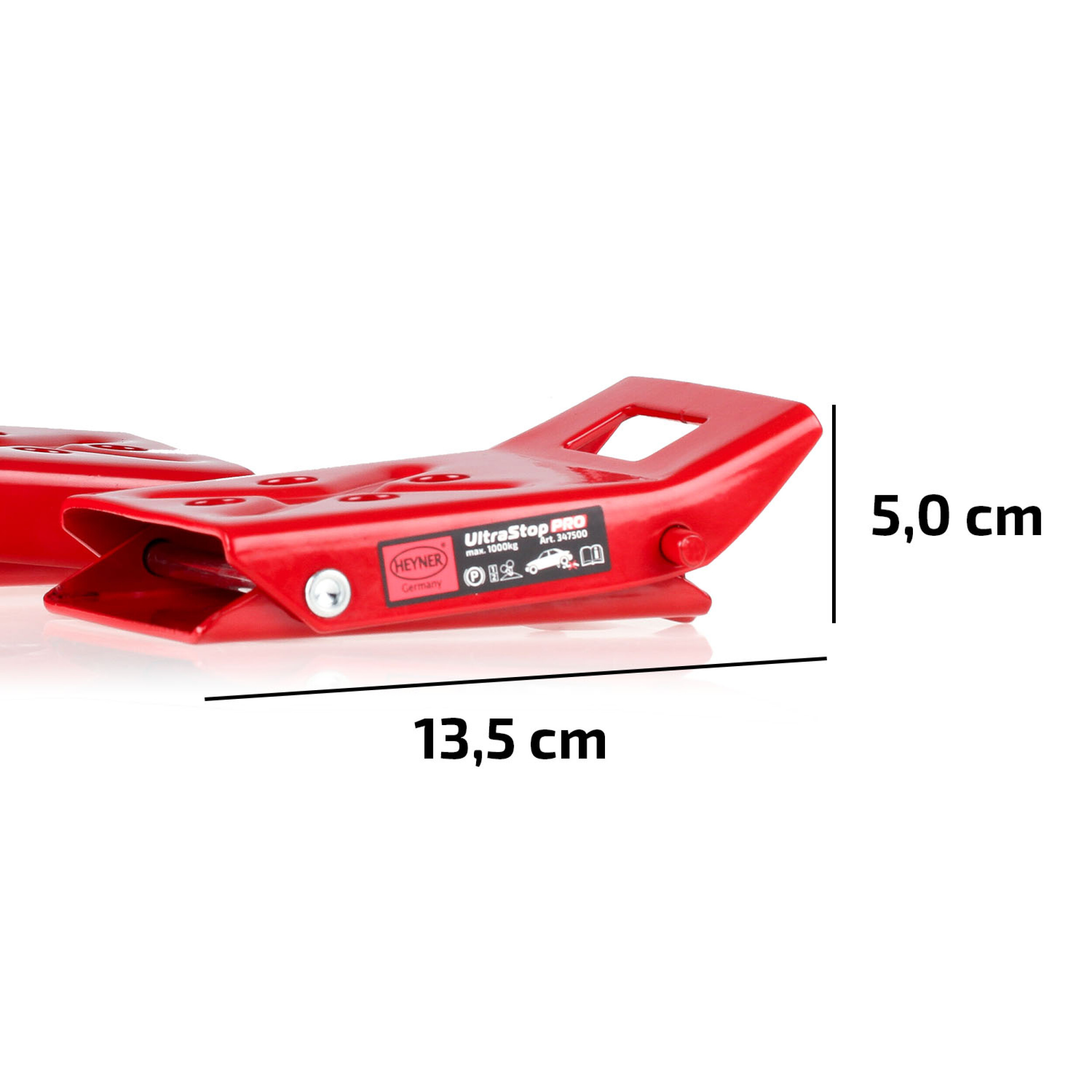 Unterlegkeil 1000kg 2er-Set | HEYNER® UltraStop PRO
