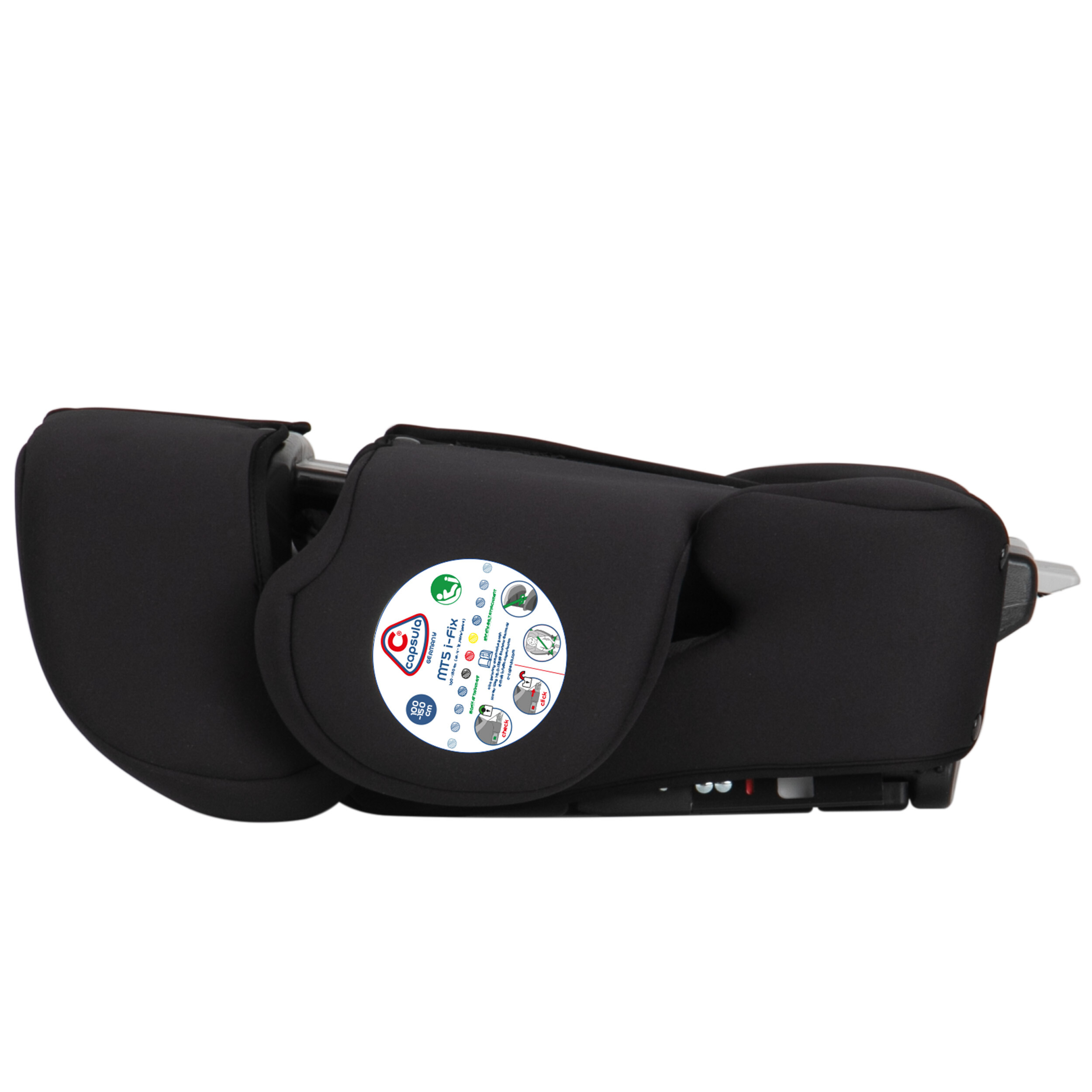 Kindersitz isofix I-Size | capsula® MT5 i-Fix (Jupiter Schwarz)