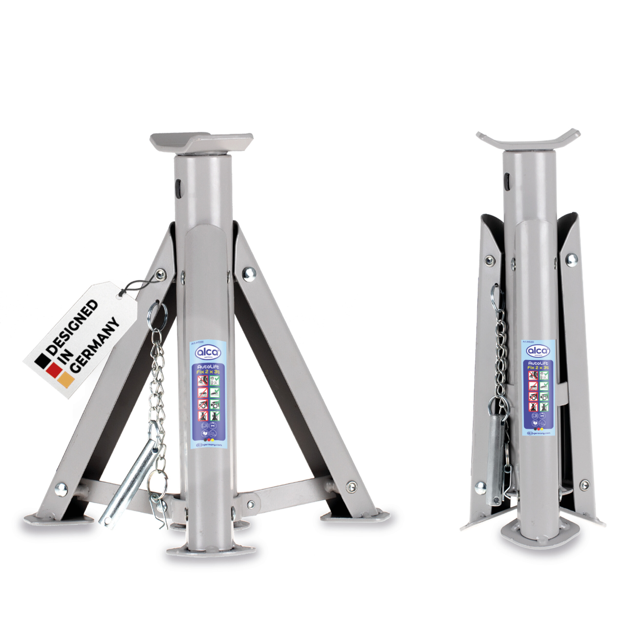 Faltbarer Unterstellbock (2er-Set) | alca® Auto Lift Fix
