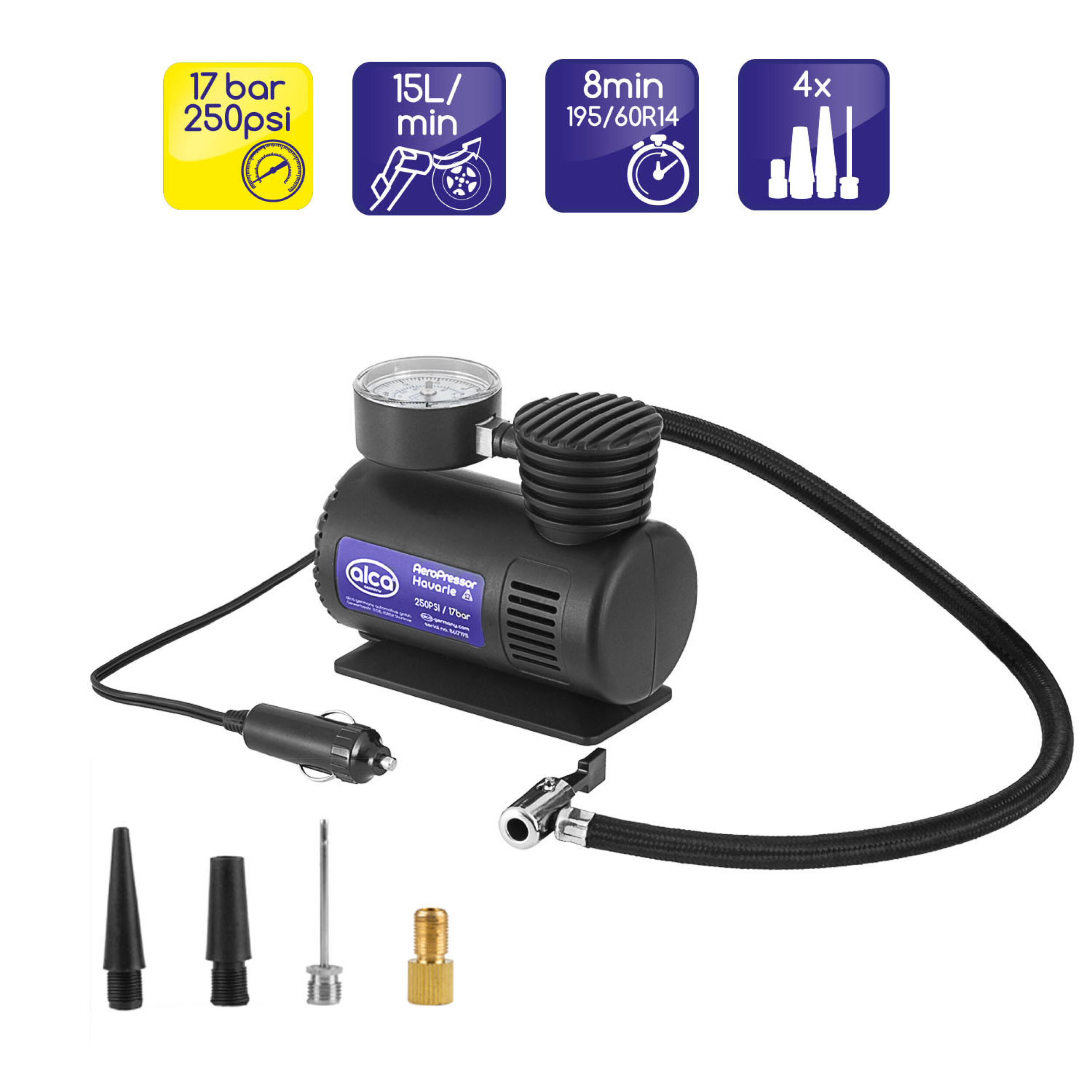 Havarie Kompressor 12 V | alca® AeroPressor Havarie