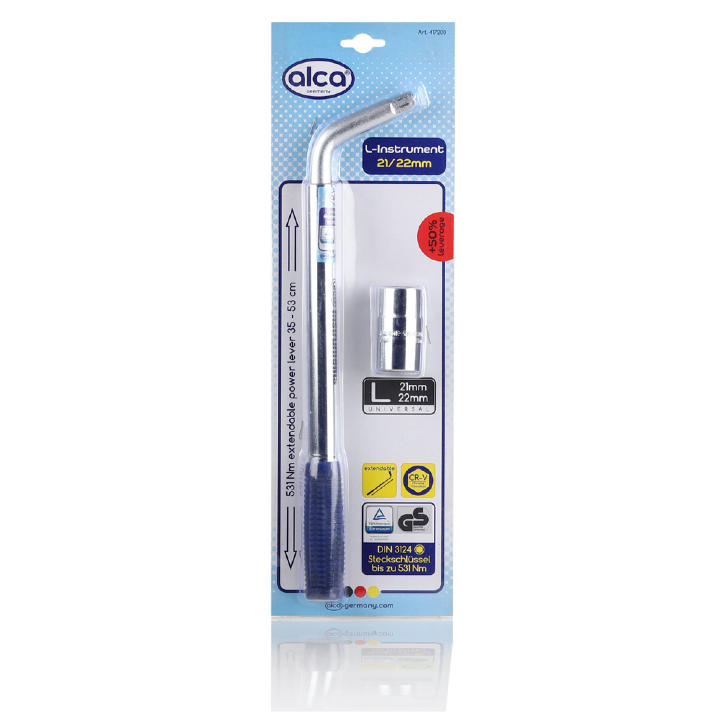 Radmutterschlüssel Universal | alca® L-Instrument Universal L