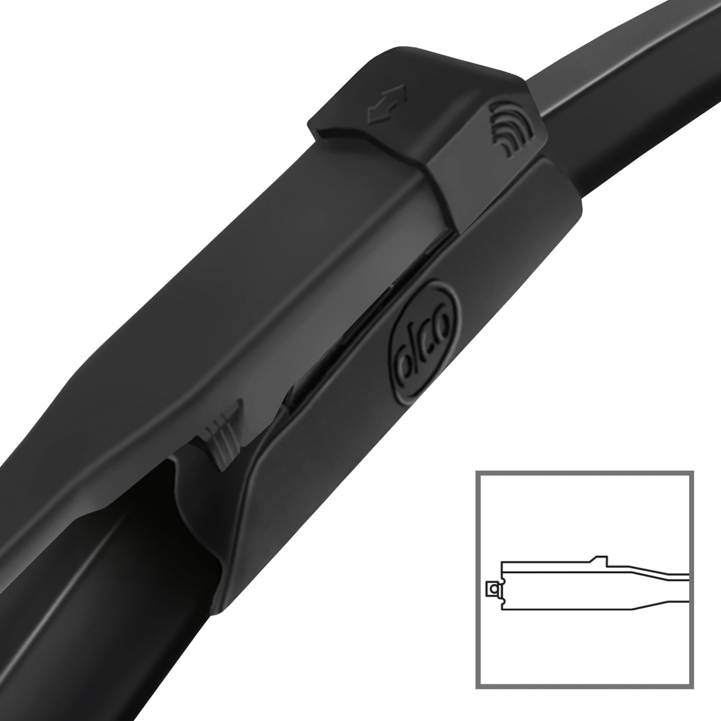 alca® SUPER FLAT Scheibenwischer Set für MERCEDES-BENZ SPRINTER 06.2006 - 01.2018