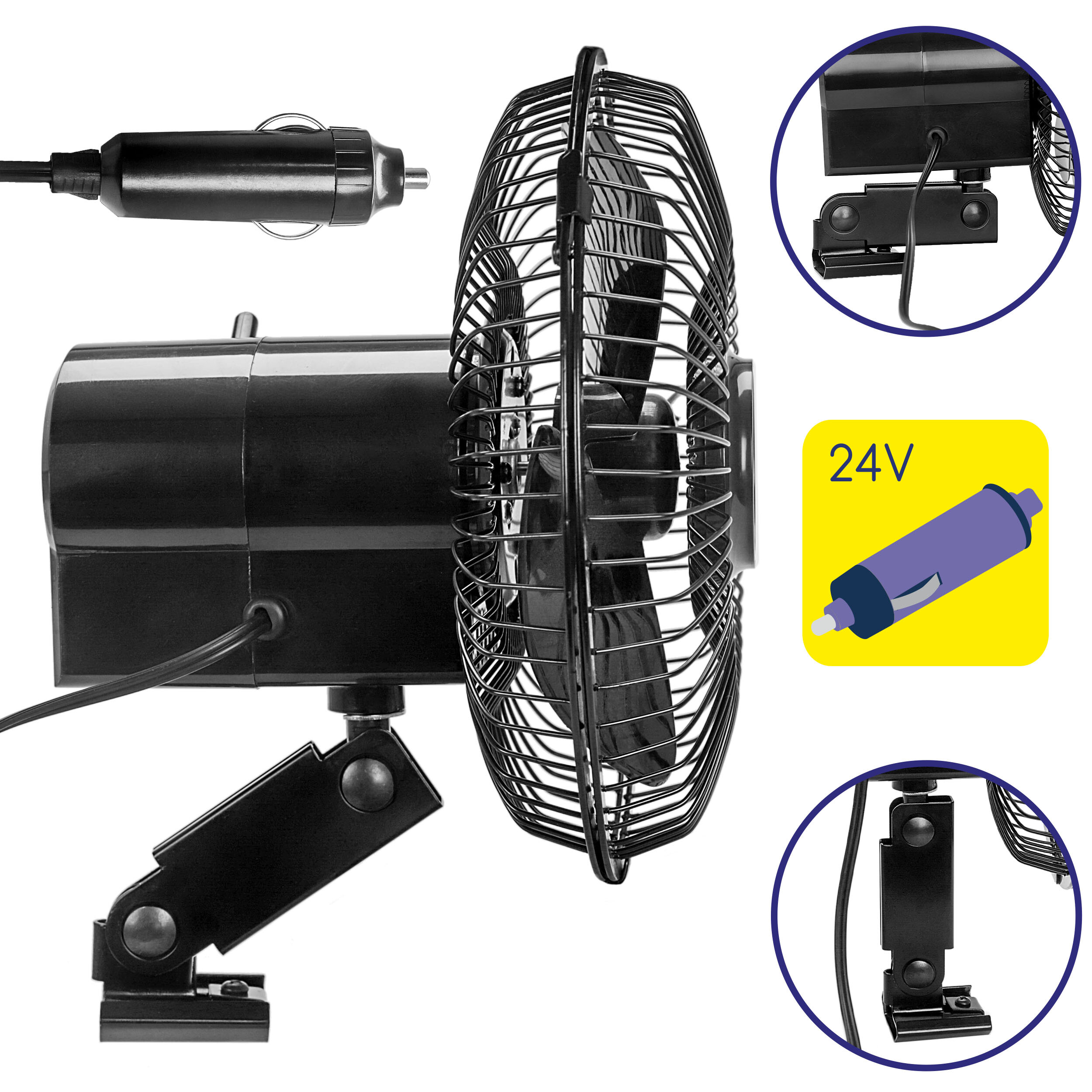 Luxus-Ventilator "Truck" 24 V | alca® Ventilator Truck