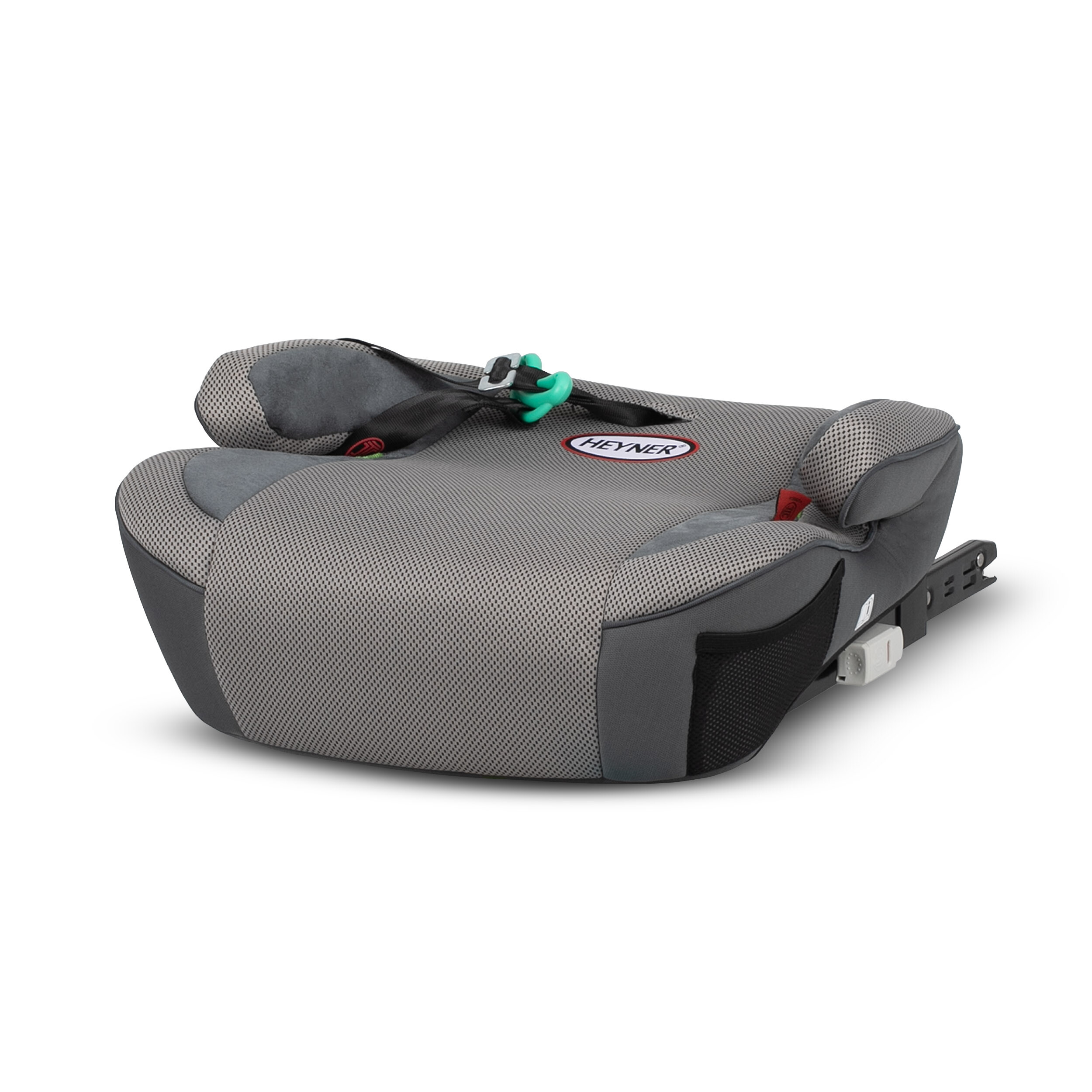 Isofix booster seat | HEYNER® KIDS i-Fix SafeUp L (Koala Grey)