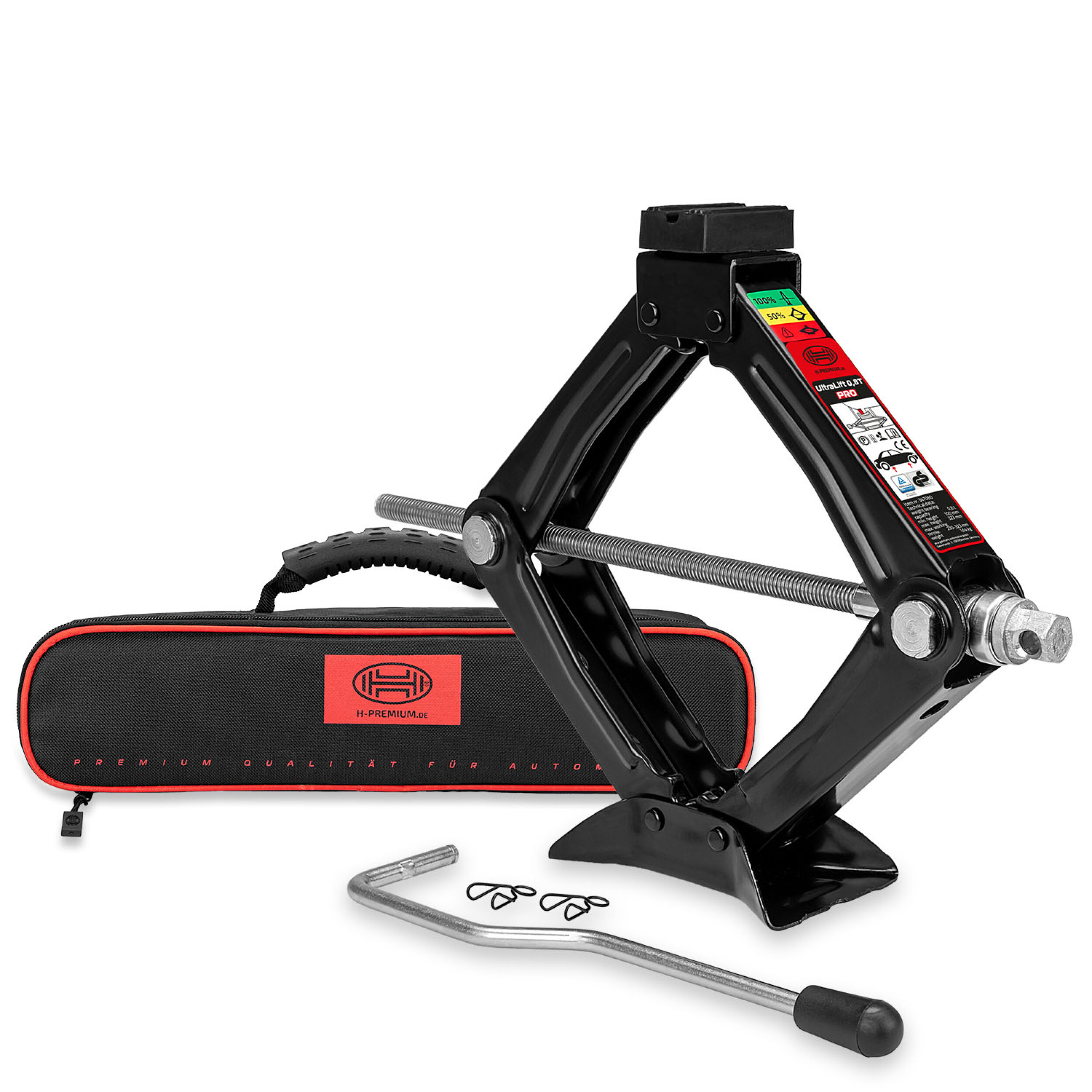 Premium Scherenwagenheber 0,8 t | HEYNER® Ultra Lift XS PRO