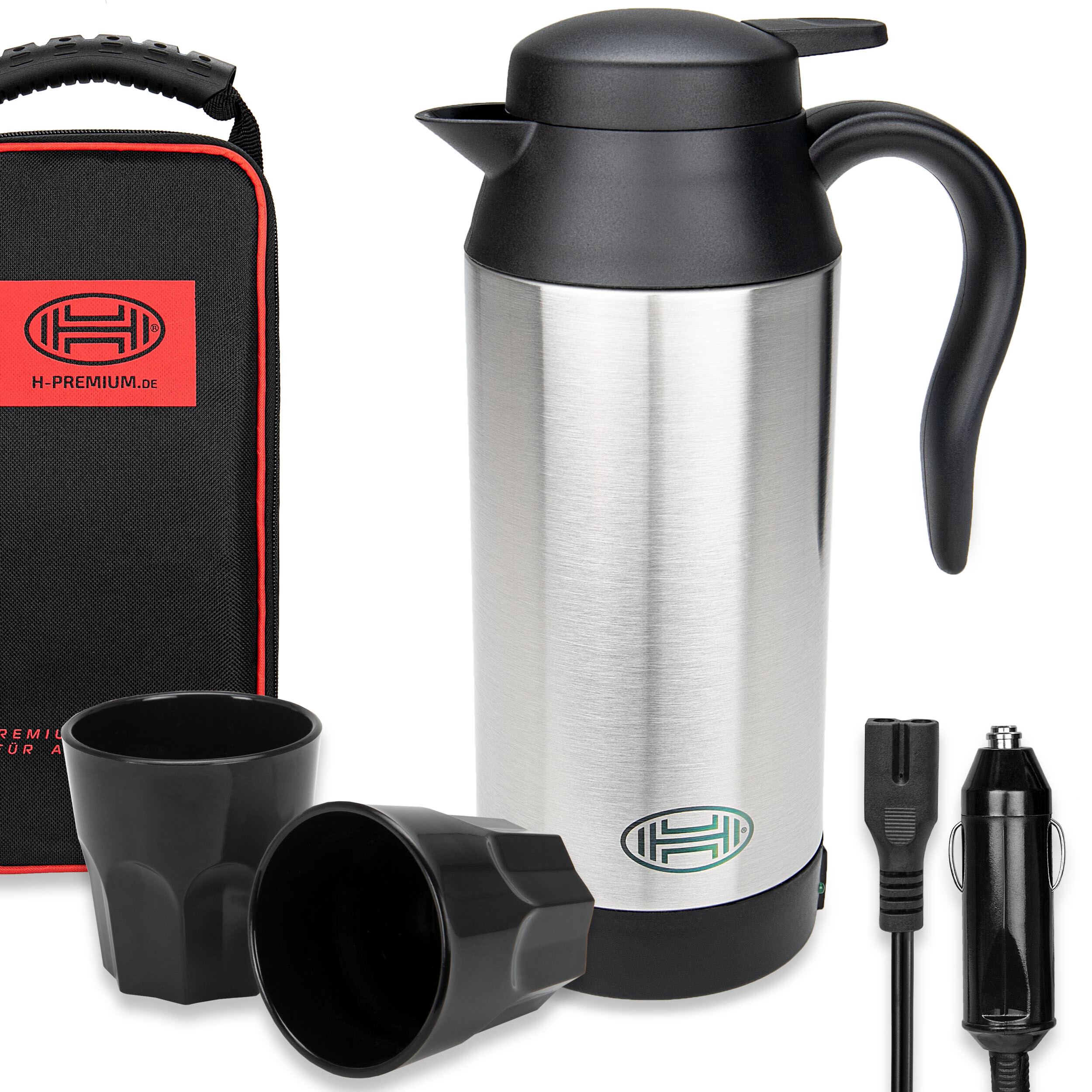 Reise-Wasserkocher 12V / 24V | HEYNER® ThermoVar GO