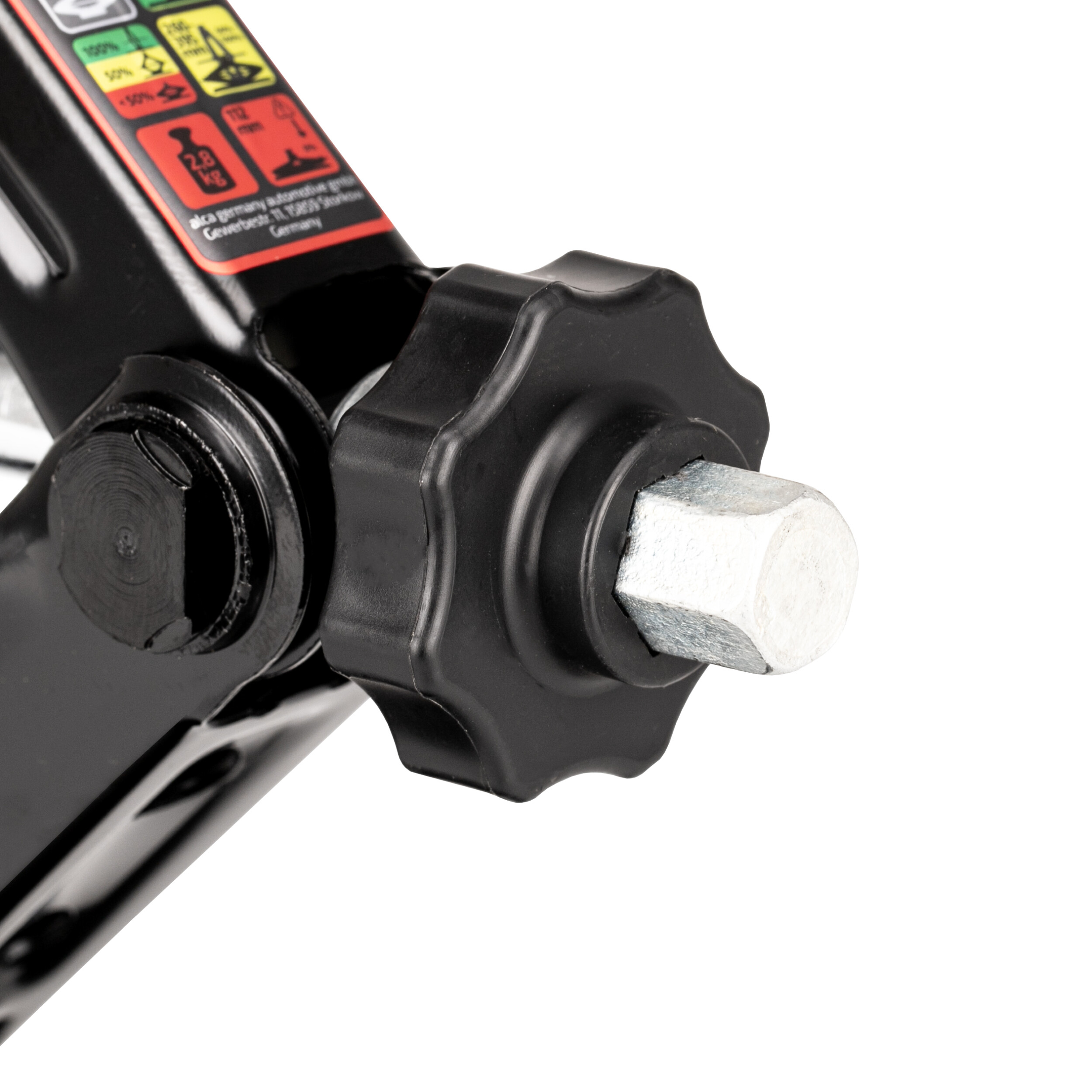 Premium Scherenwagenheber runder Sattel 1,5t "Black Edition" HEYNER® MultiLift M Black
